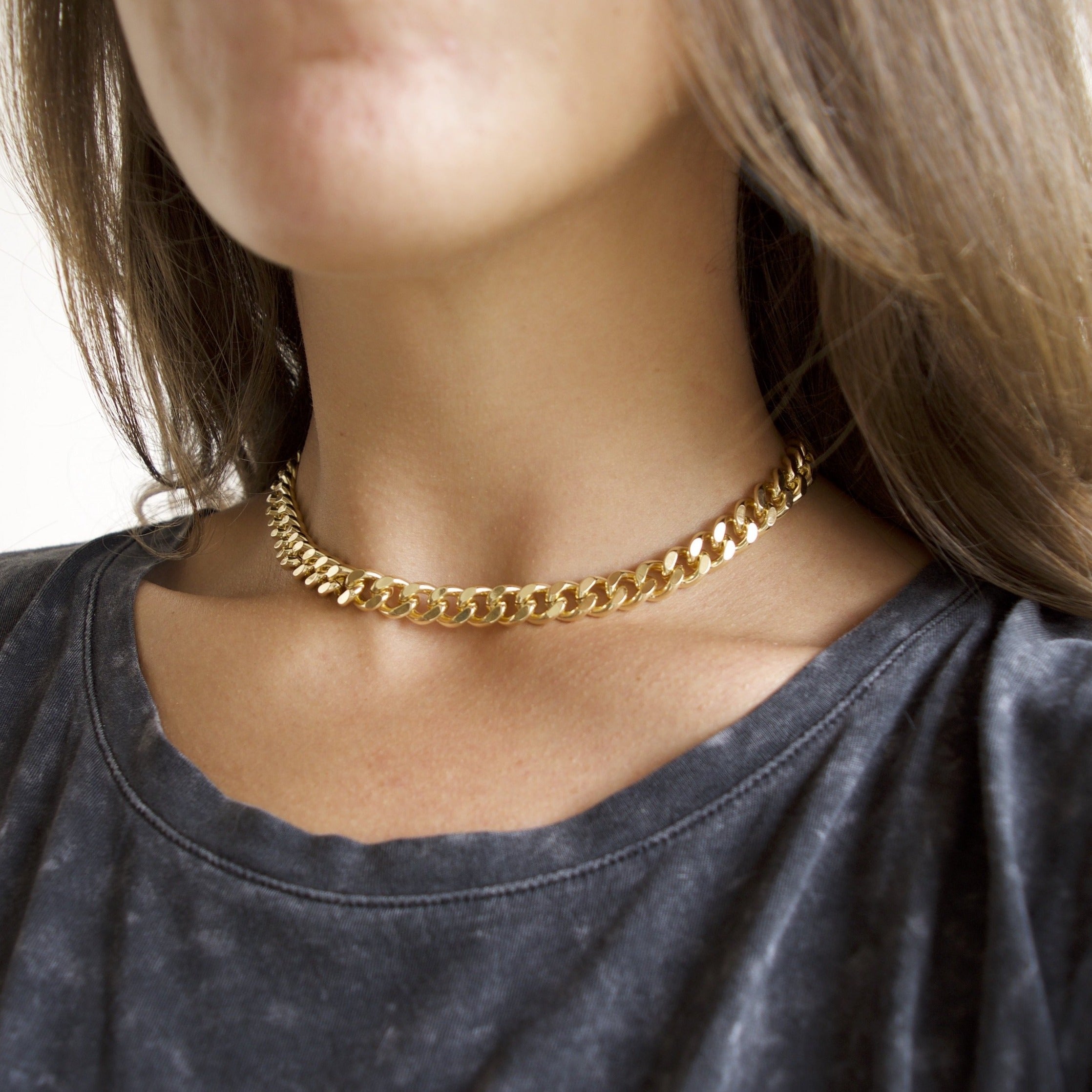 Views & Co. Rebel Gold Choker