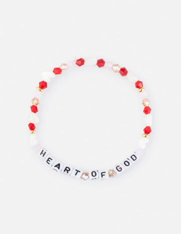 Heart of God Letter Bracelet