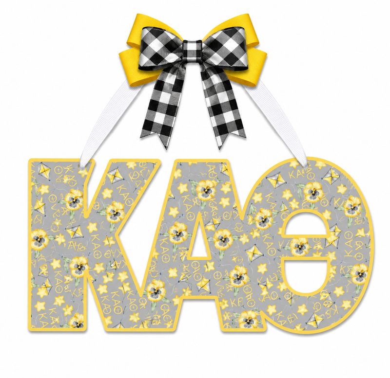 Kappa Alpha Theta Door Hanger