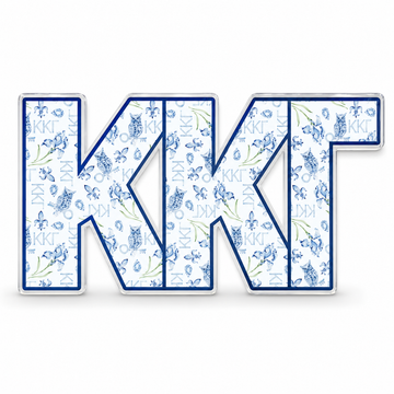 Kappa Kappa Gamma Acrylic Shelf Decor