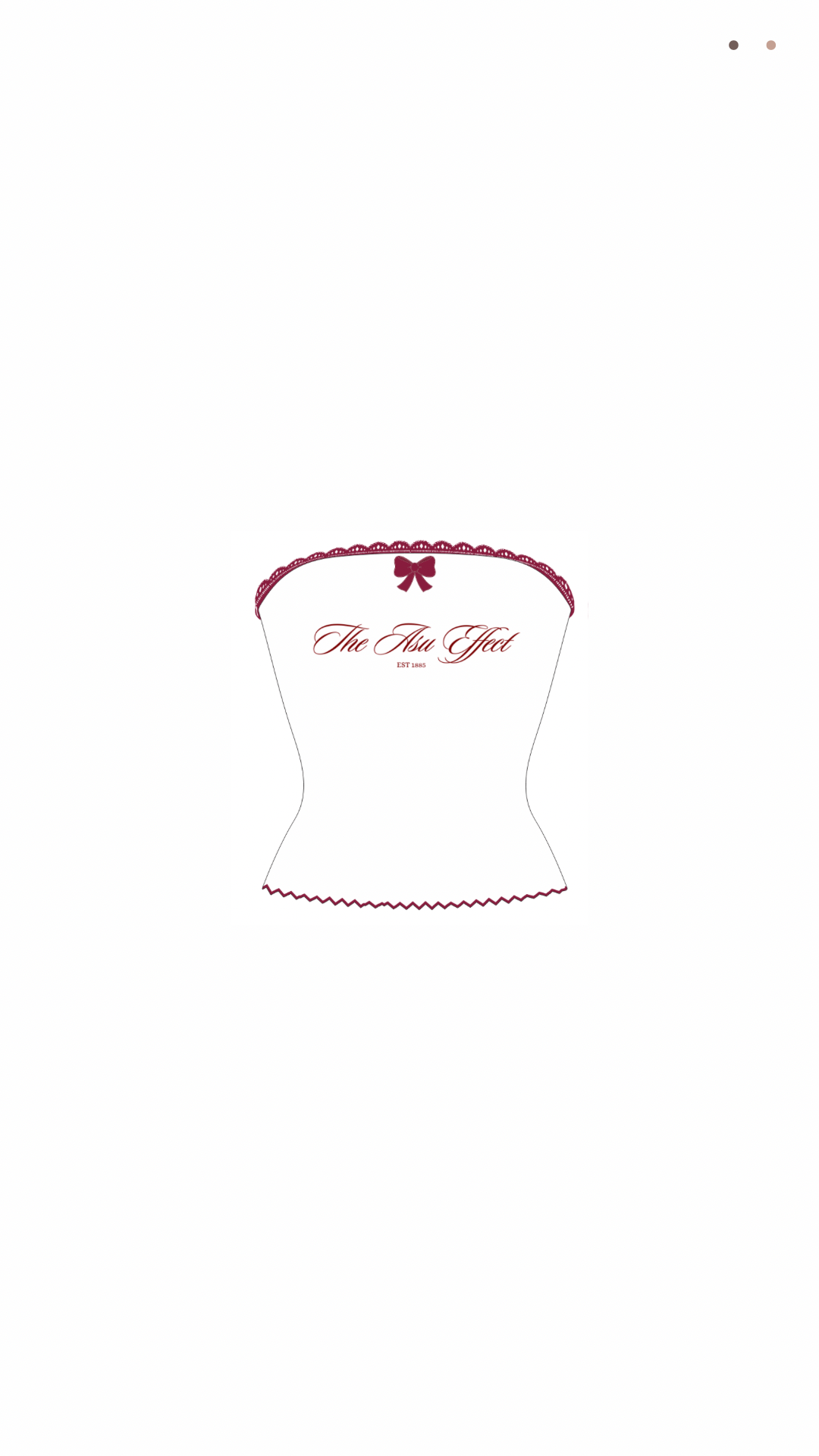 ASU Effect Laced Tube Top