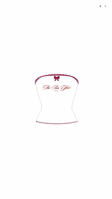 ASU Effect Laced Tube Top