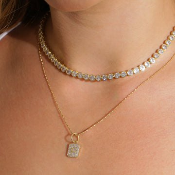 Views & Co. Initial Fever Necklace