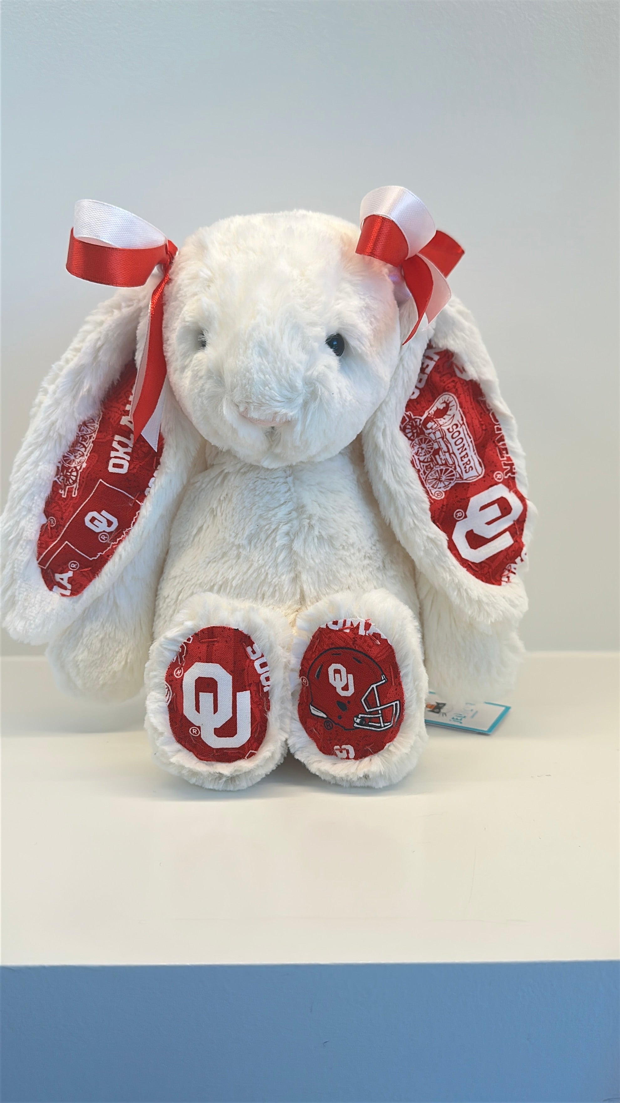 Custom College Jellycat Bashful Bunny