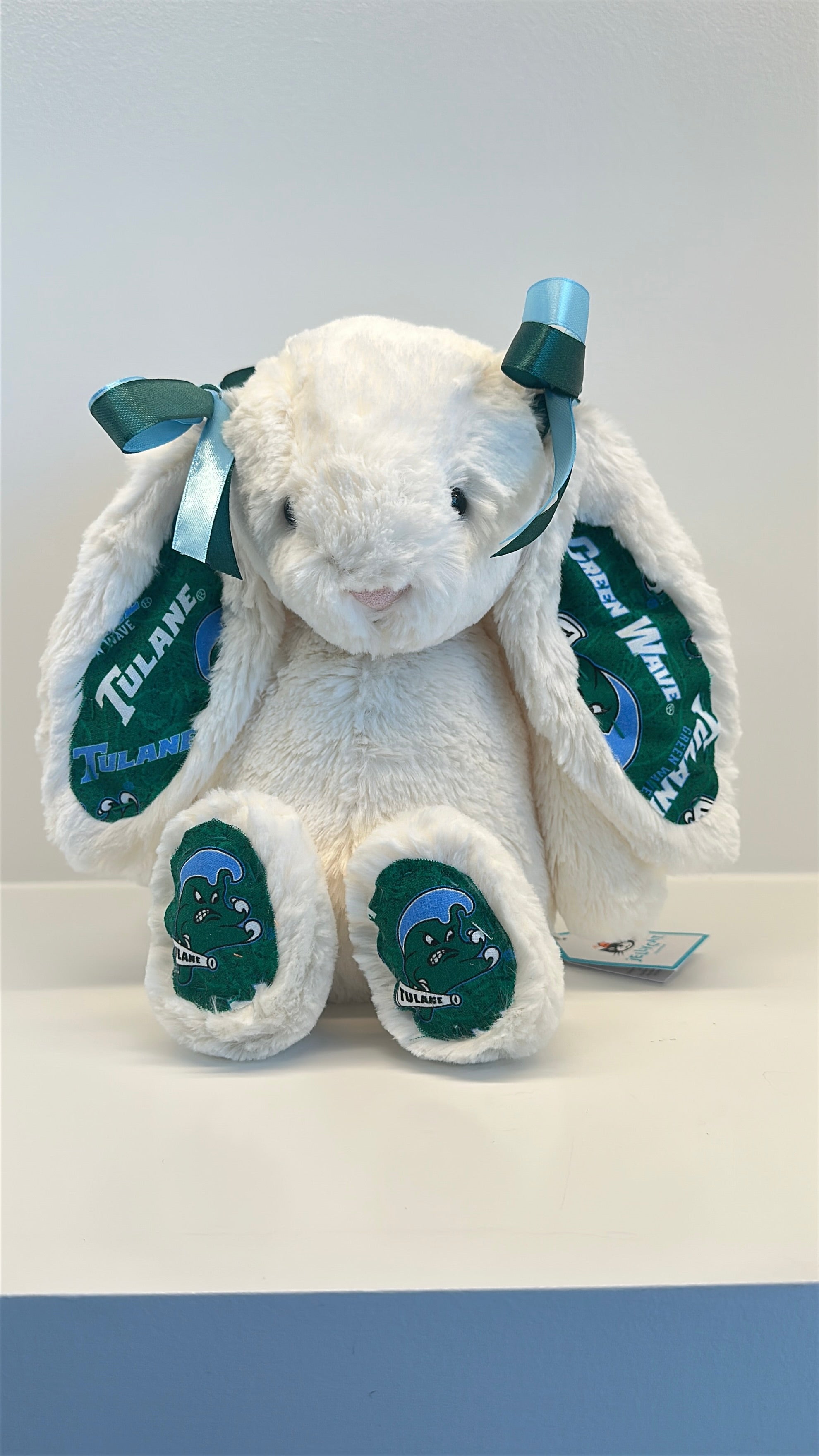 Custom College Jellycat Bashful Bunny