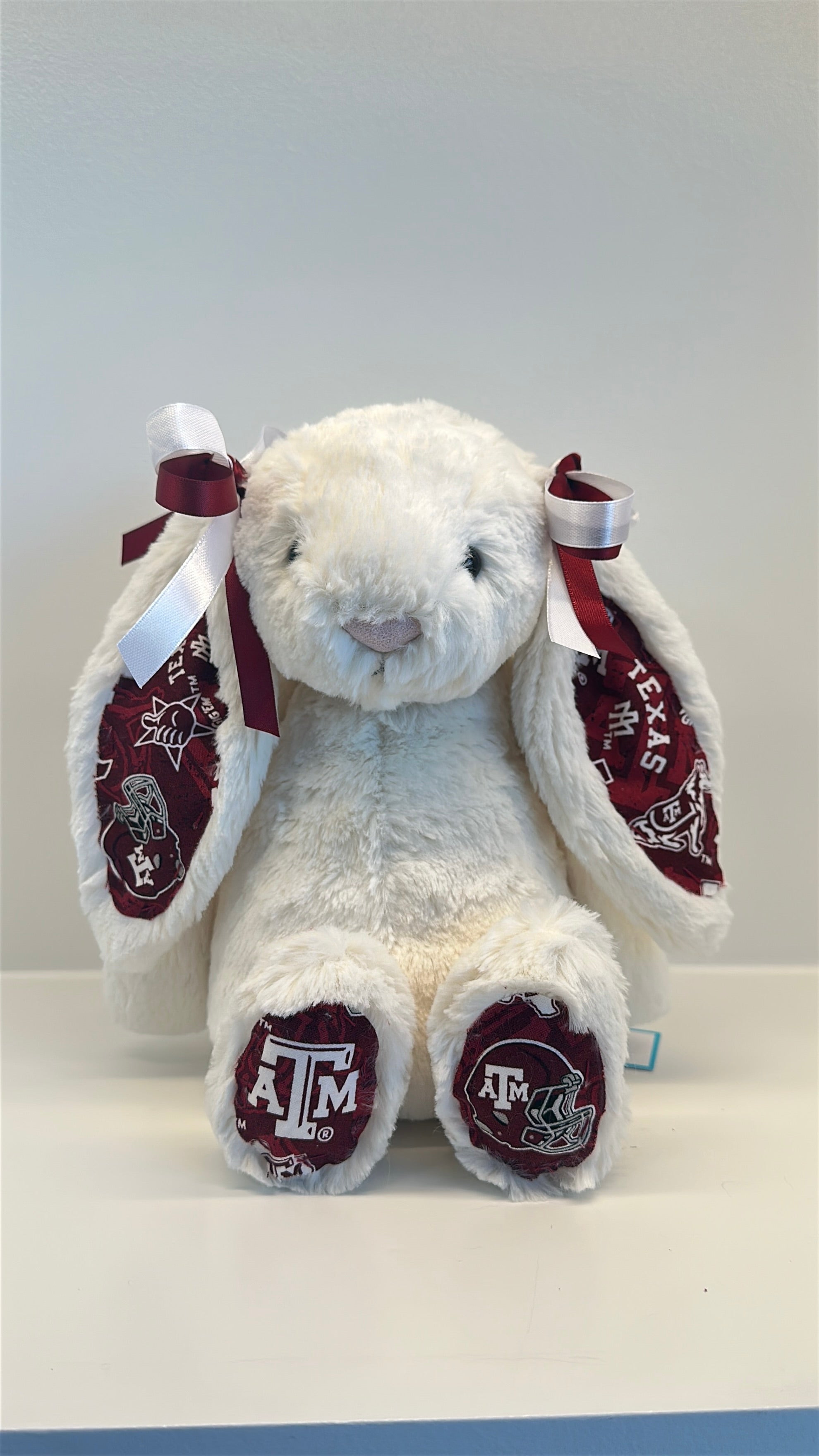 Custom College Jellycat Bashful Bunny