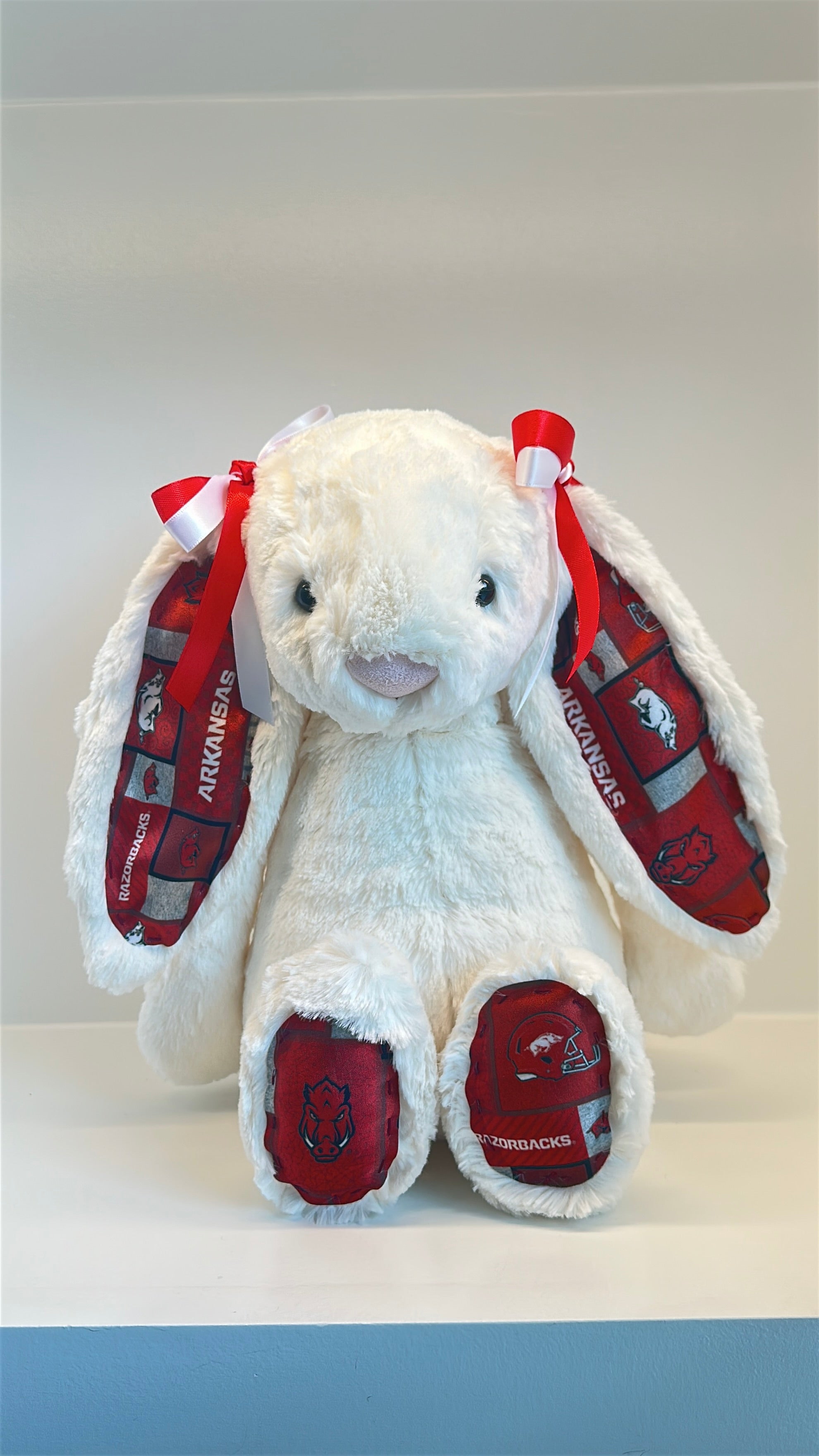 University of Arkansas Custom College Jellycat Bunny