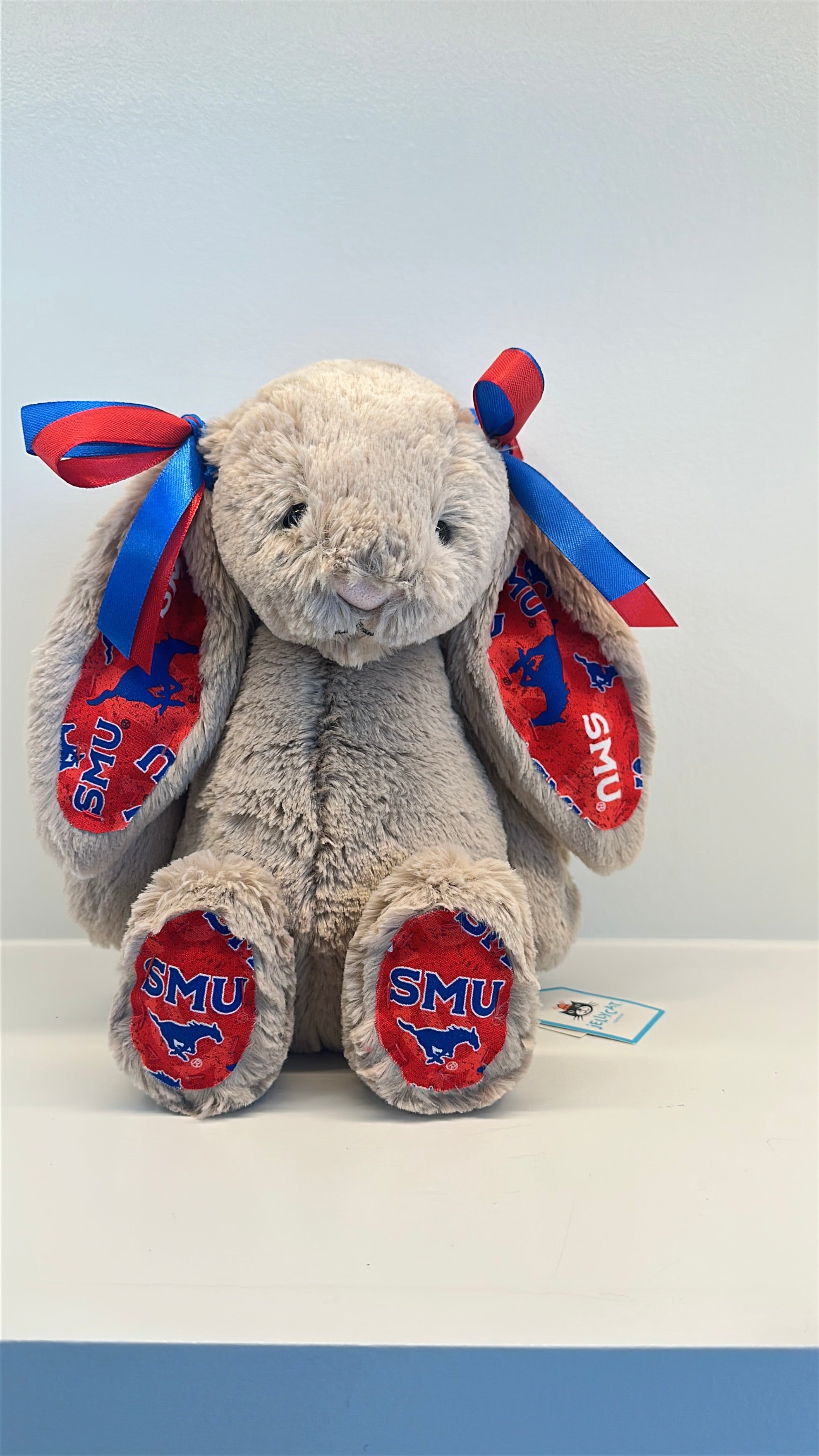 Custom College Jellycat Bashful Bunny