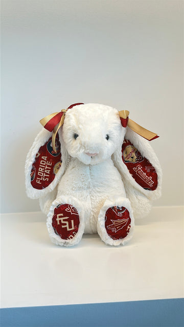 Florida State University Custom College Jellycat Bashful Bunny