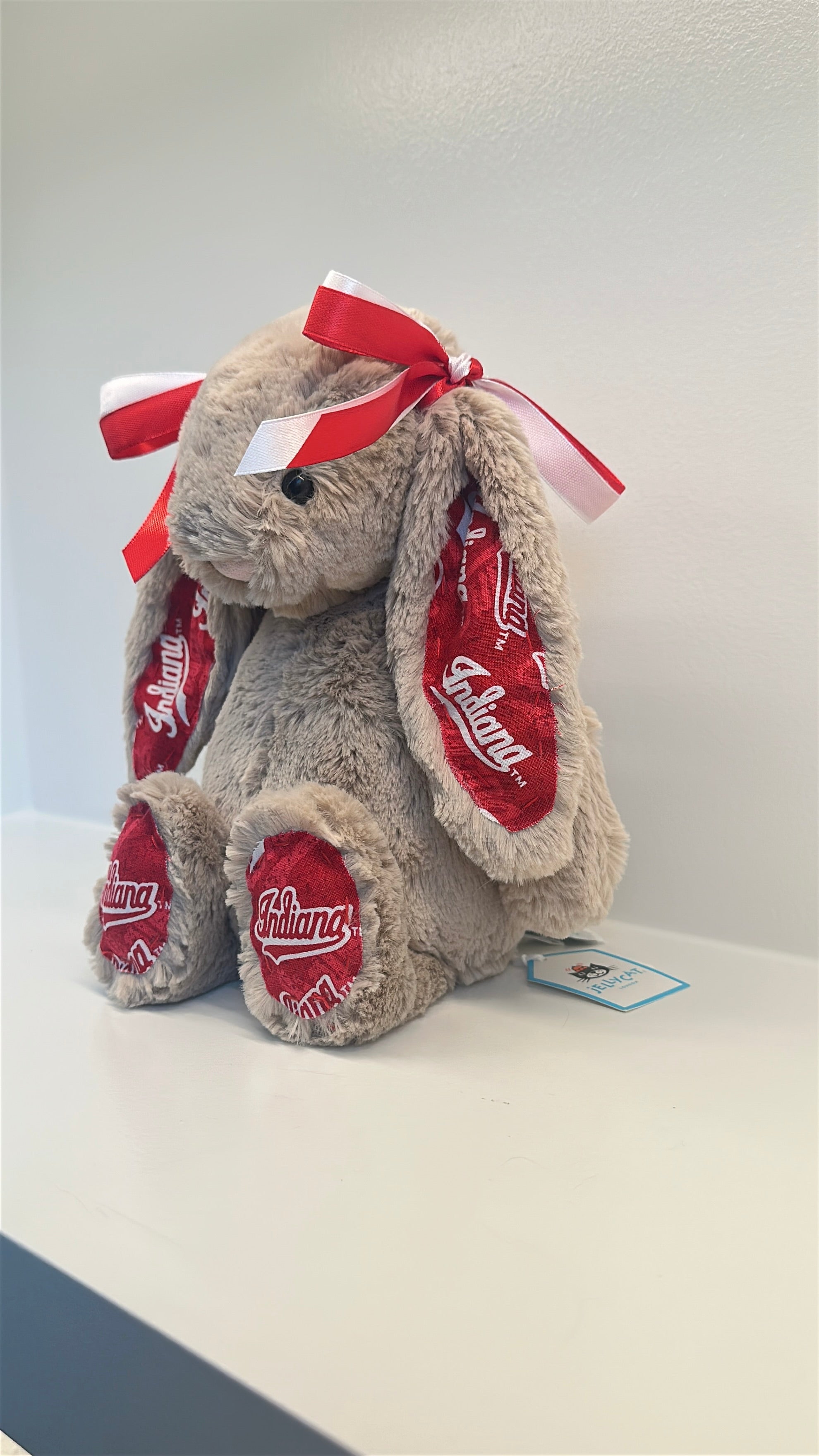 Indiana University Custom College Jellycat Bashful Bunny