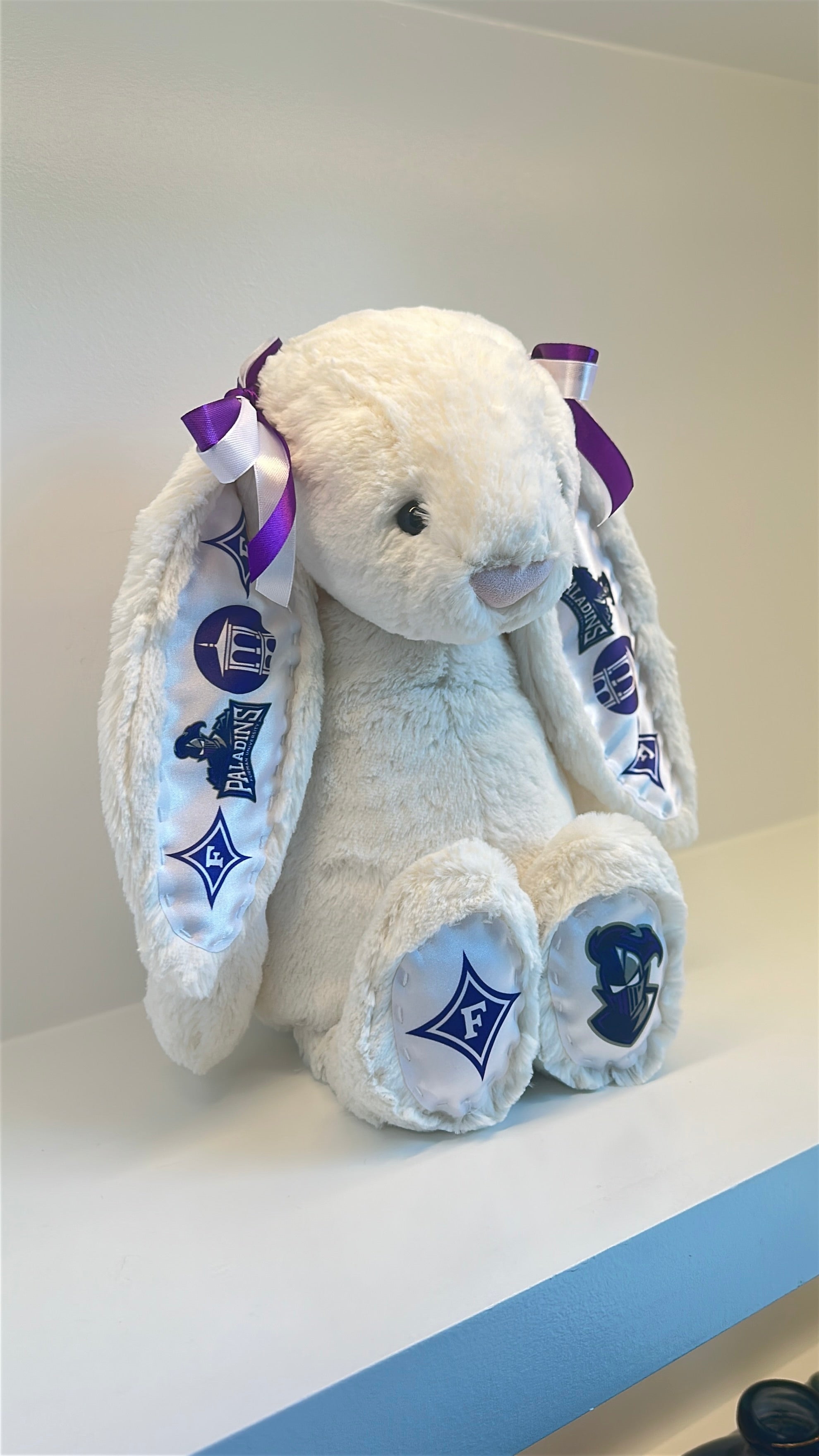 Furman University Custom Jellycat Bunny