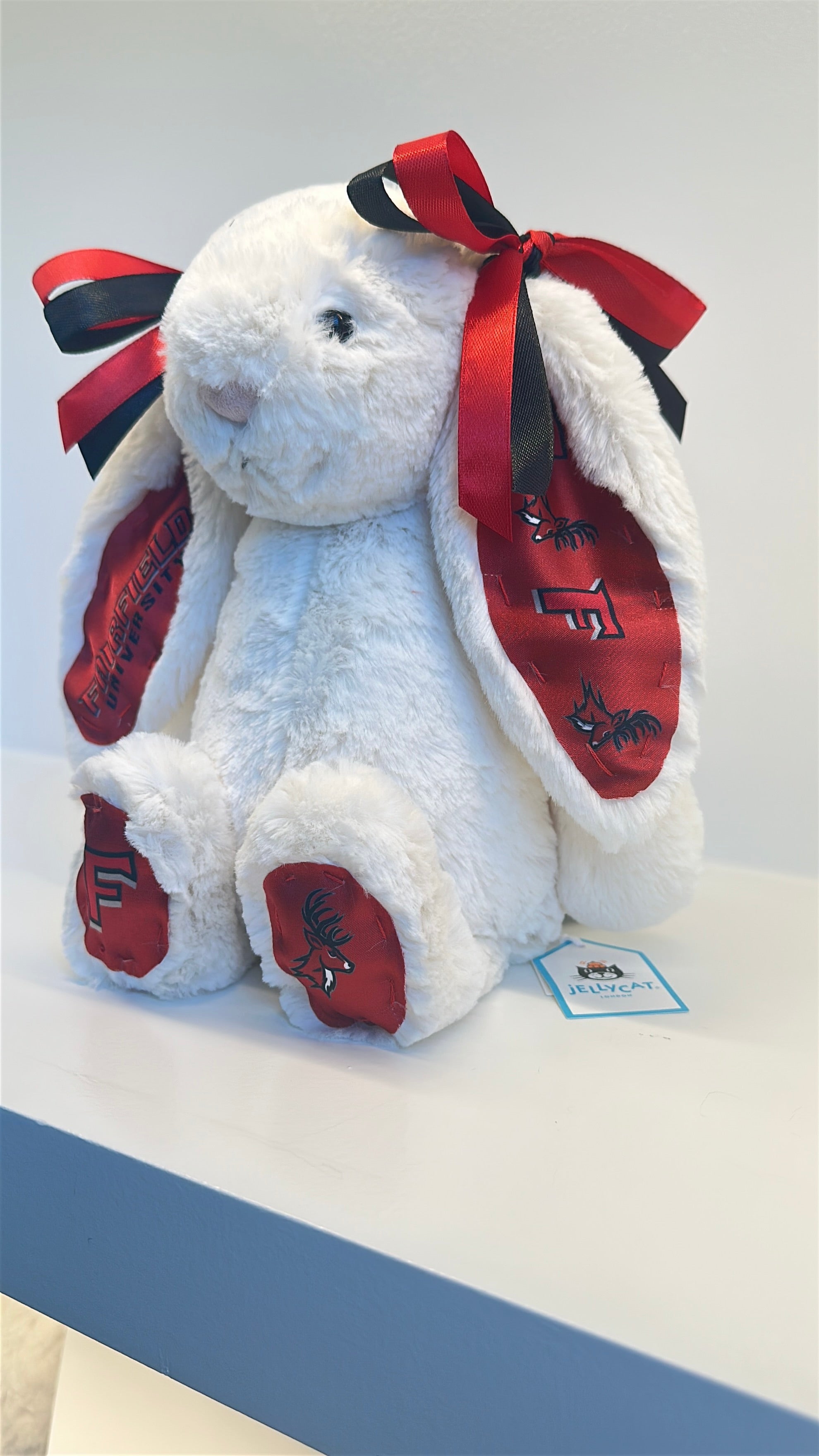 Fairfield University Custom College Jellycat Bashful Bunny