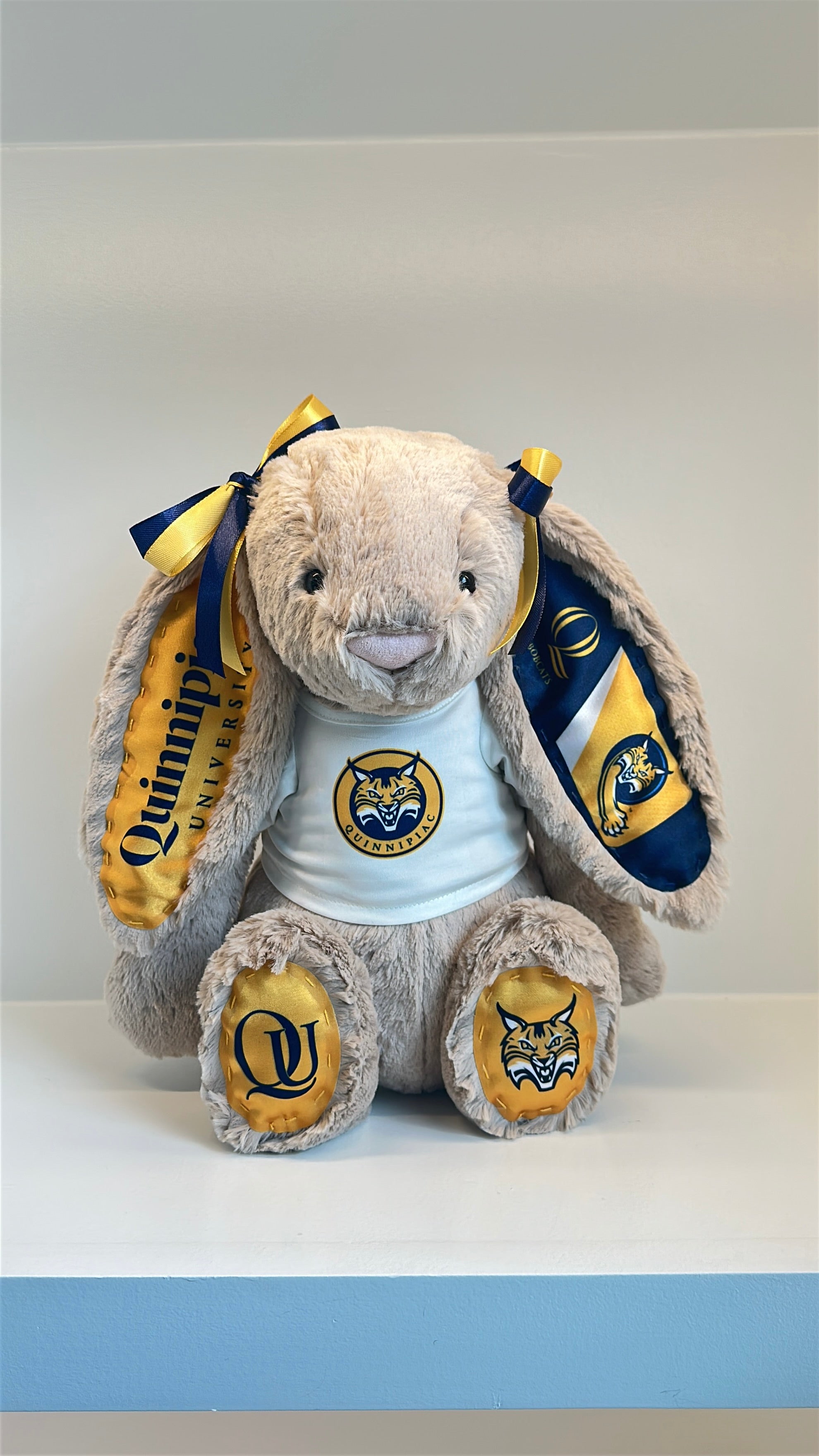 Quinnipiac Fully Custom College Jellycat Bunny