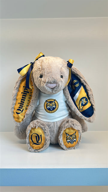 Quinnipiac Fully Custom College Jellycat Bunny