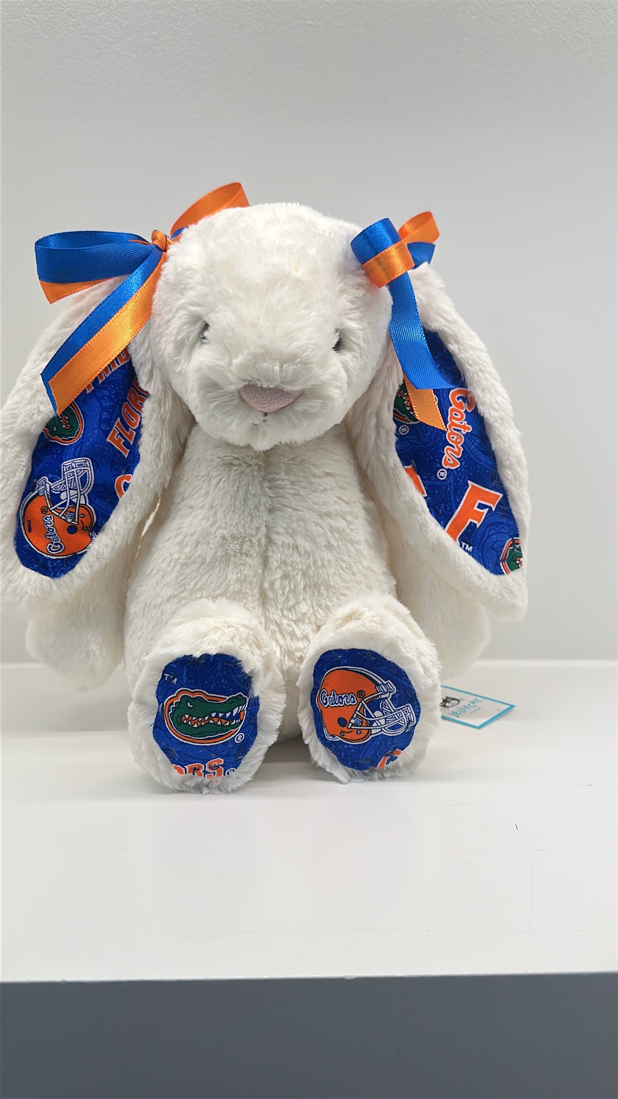 Custom College Jellycat Bashful Bunny