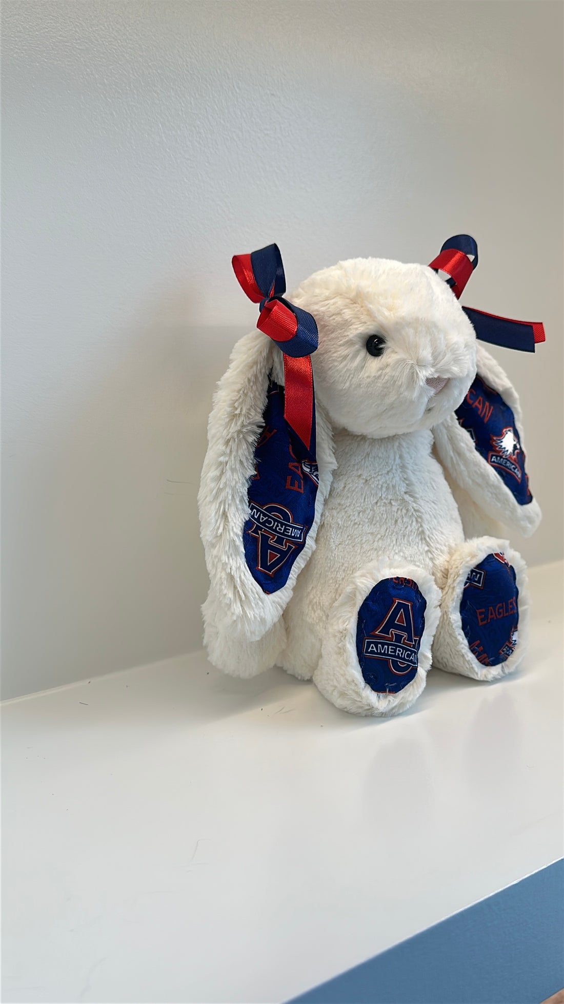 American University Custom College Jellycat Bashful Bunny