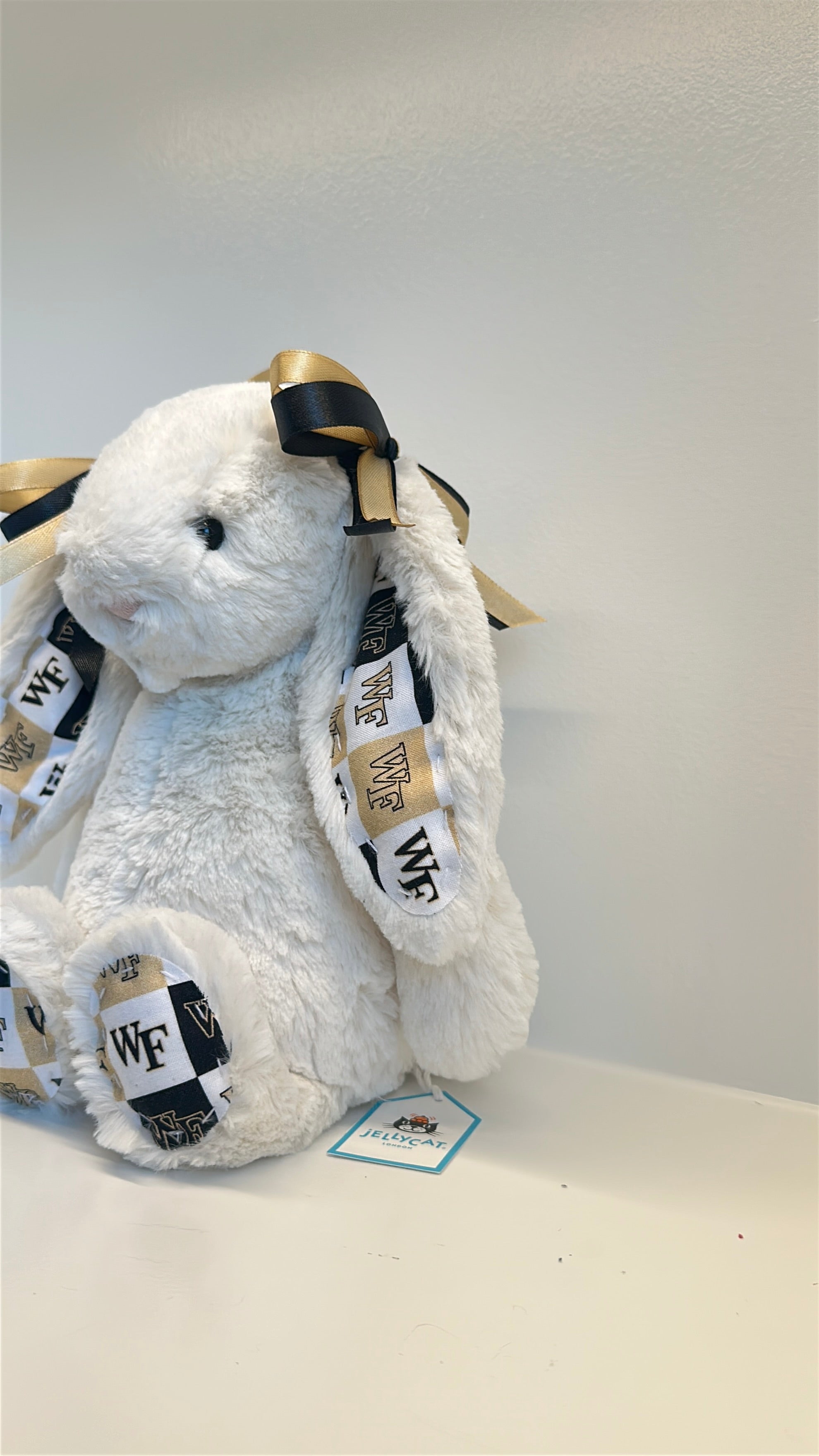Wake Forest University Custom College Jellycat Bashful Bunny