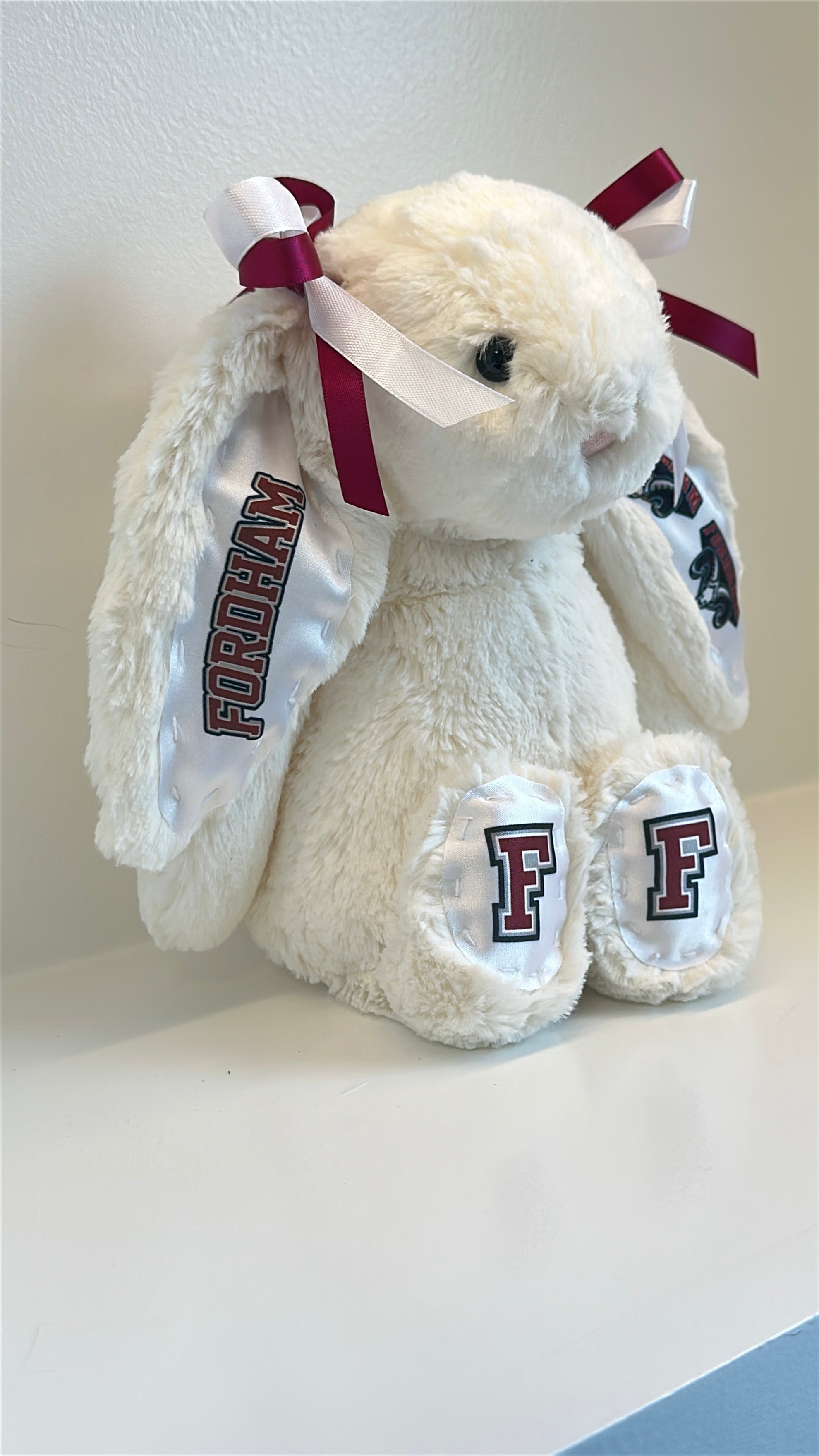 Fordham Custom College Jellycat Bashful Bunny