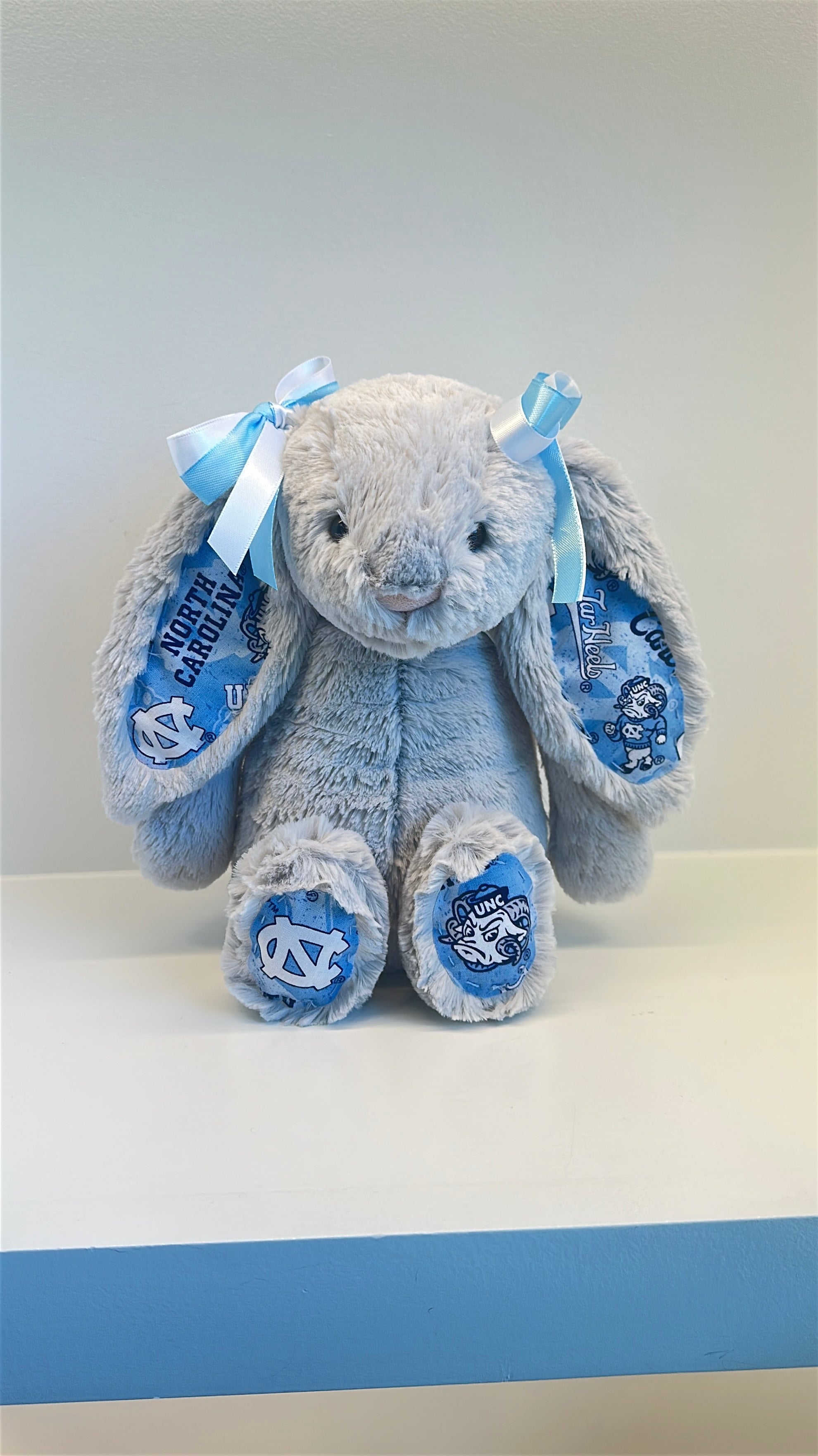 University of North Carolina at Chapel Hill (UNC) College Jellycat Bunny