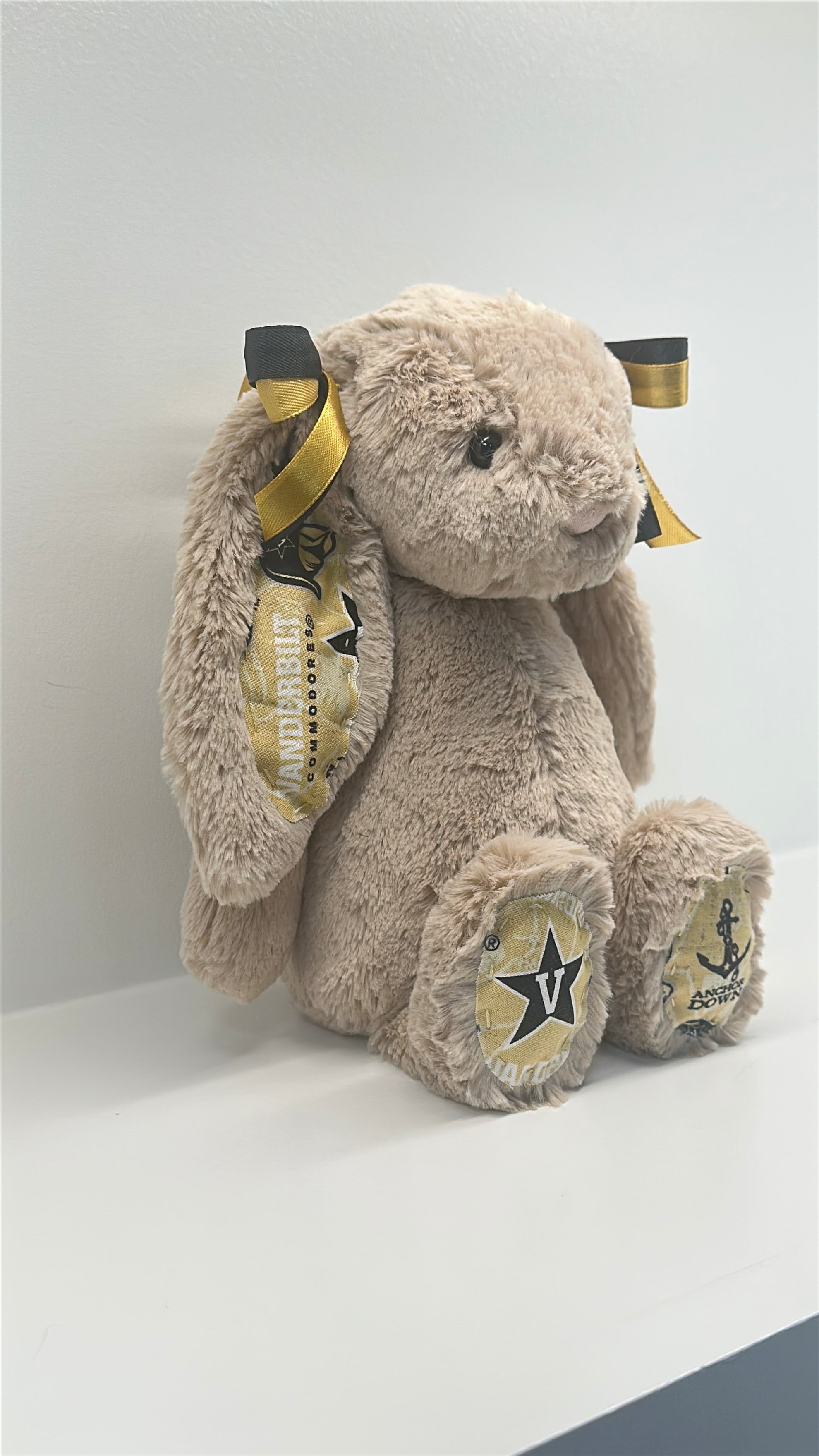 Vanderbilt University Custom College Jellycat Bashful Bunny