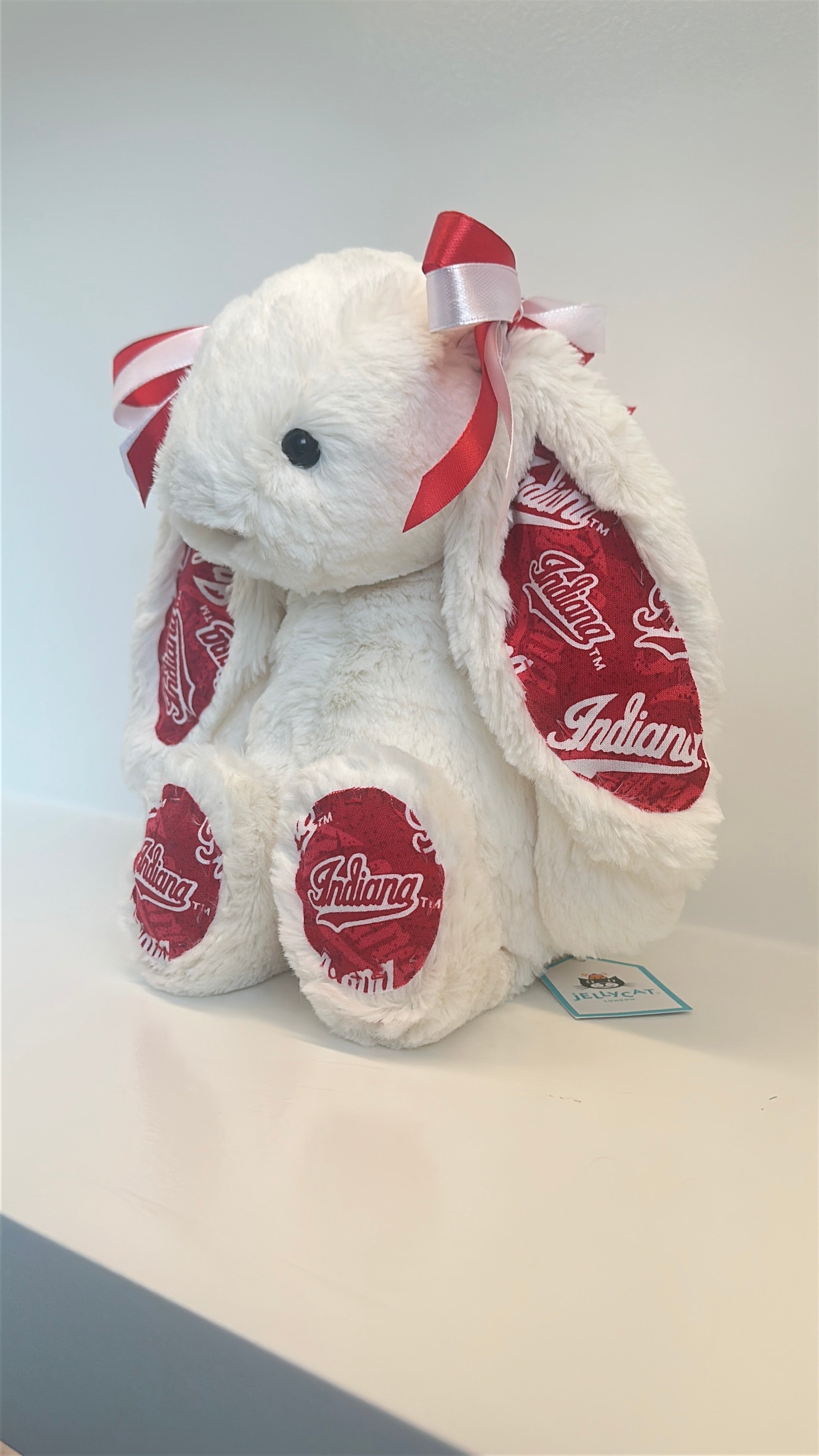 Indiana University Custom College Jellycat Bashful Bunny