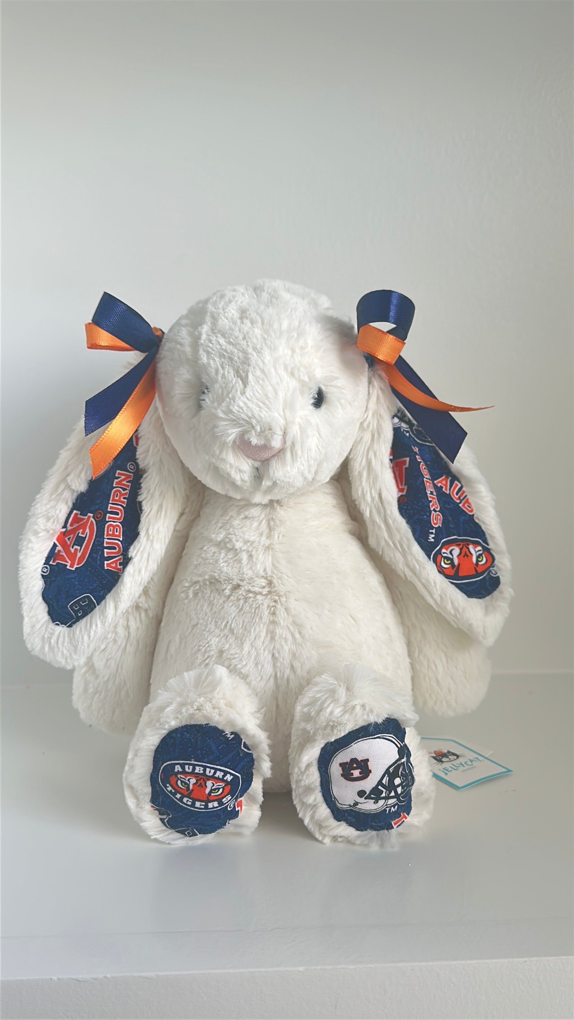 Custom College Jellycat Bashful Bunny