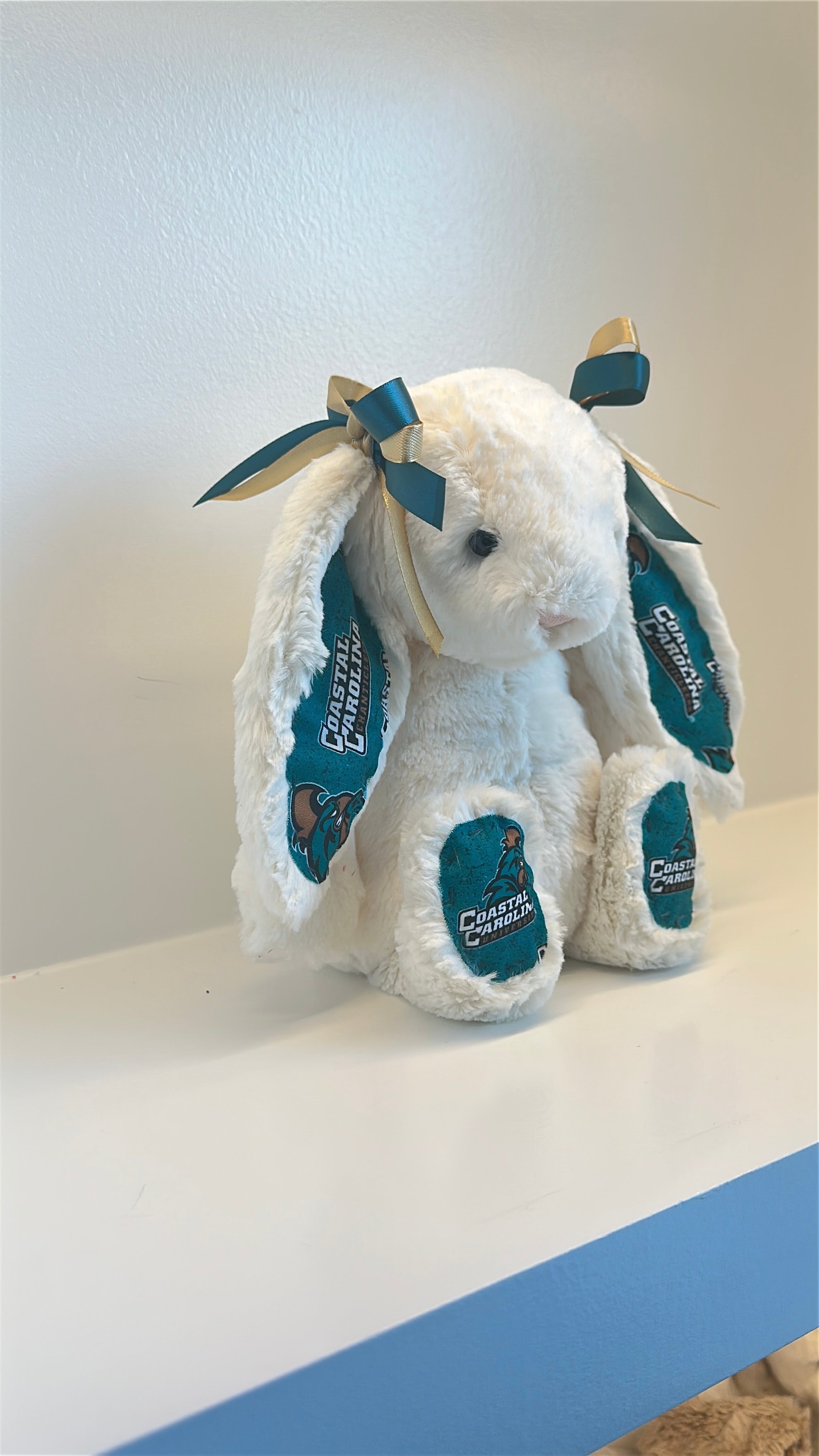 Coastal Carolina University Custom College Jellycat Bashful Bunny