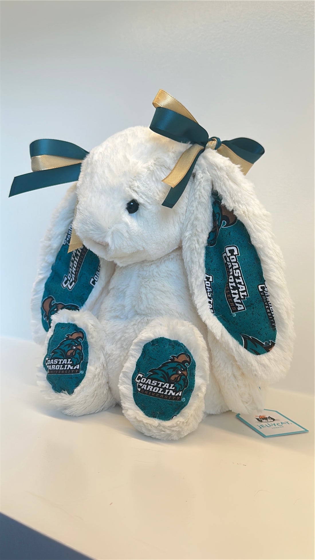 Coastal Carolina University Custom College Jellycat Bashful Bunny
