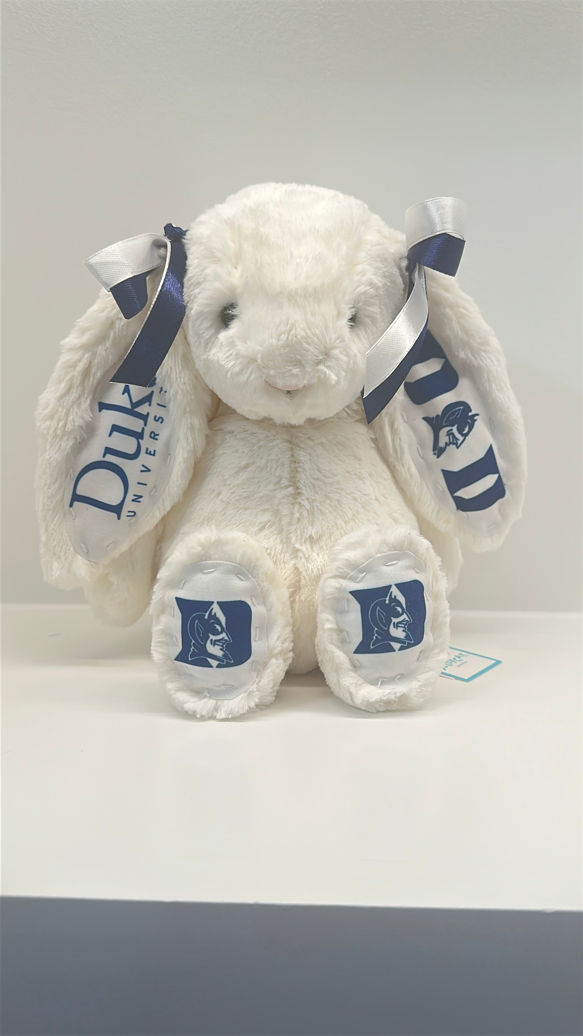 Duke University Custom College Jellycat Bashful Bunny