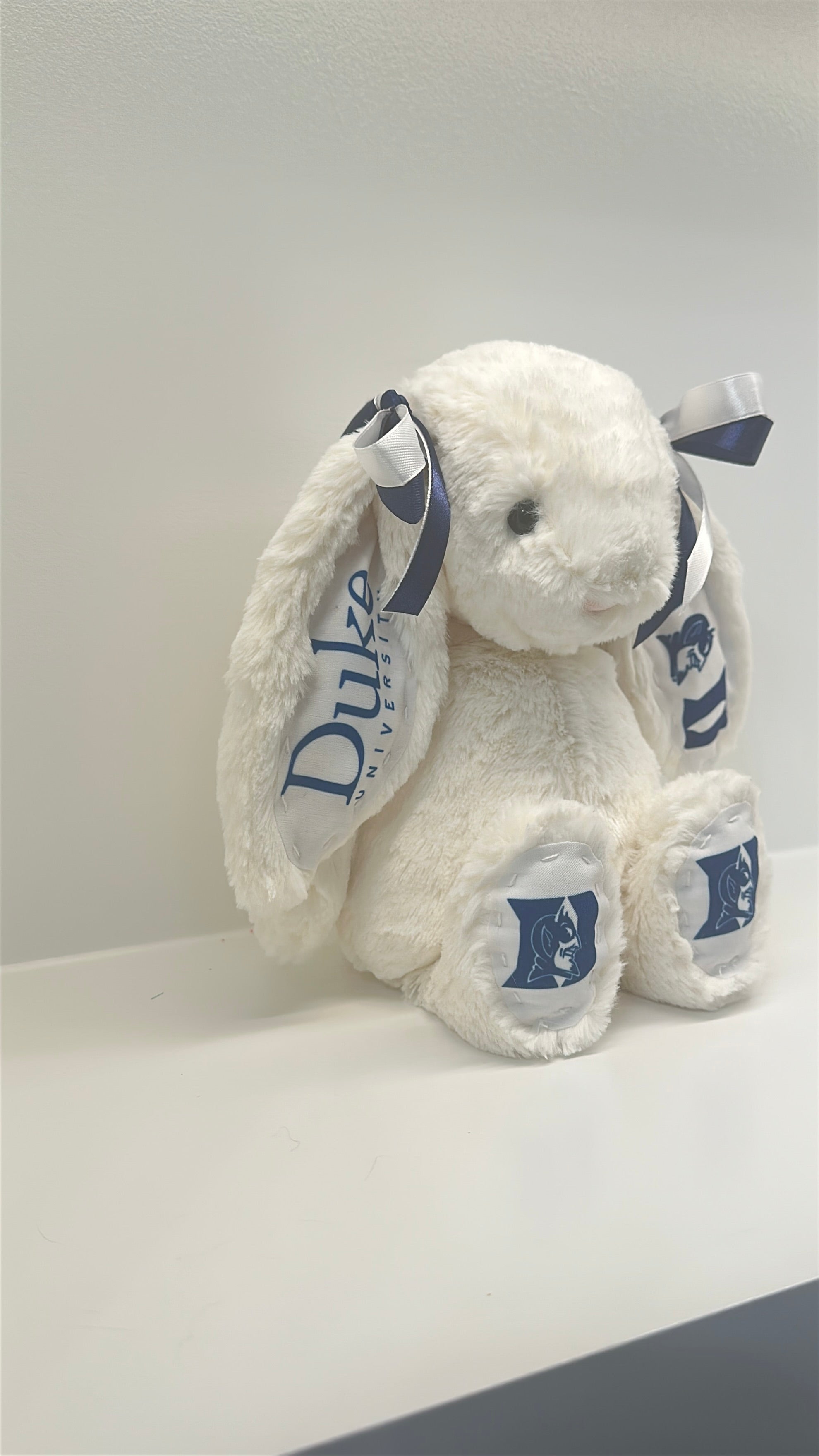 Duke University Custom College Jellycat Bashful Bunny