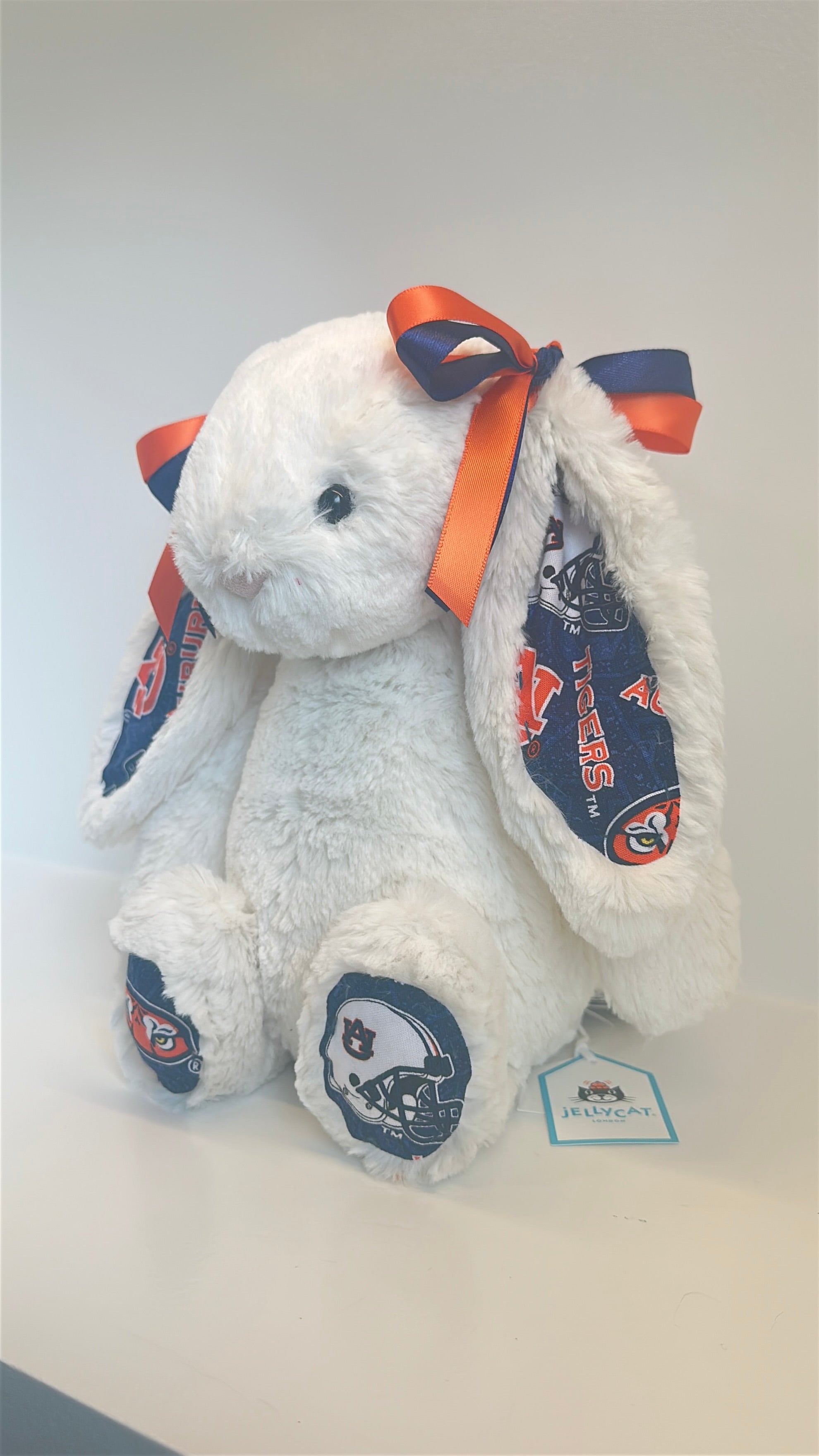 Auburn University Custom College Jellycat Bashful Bunny