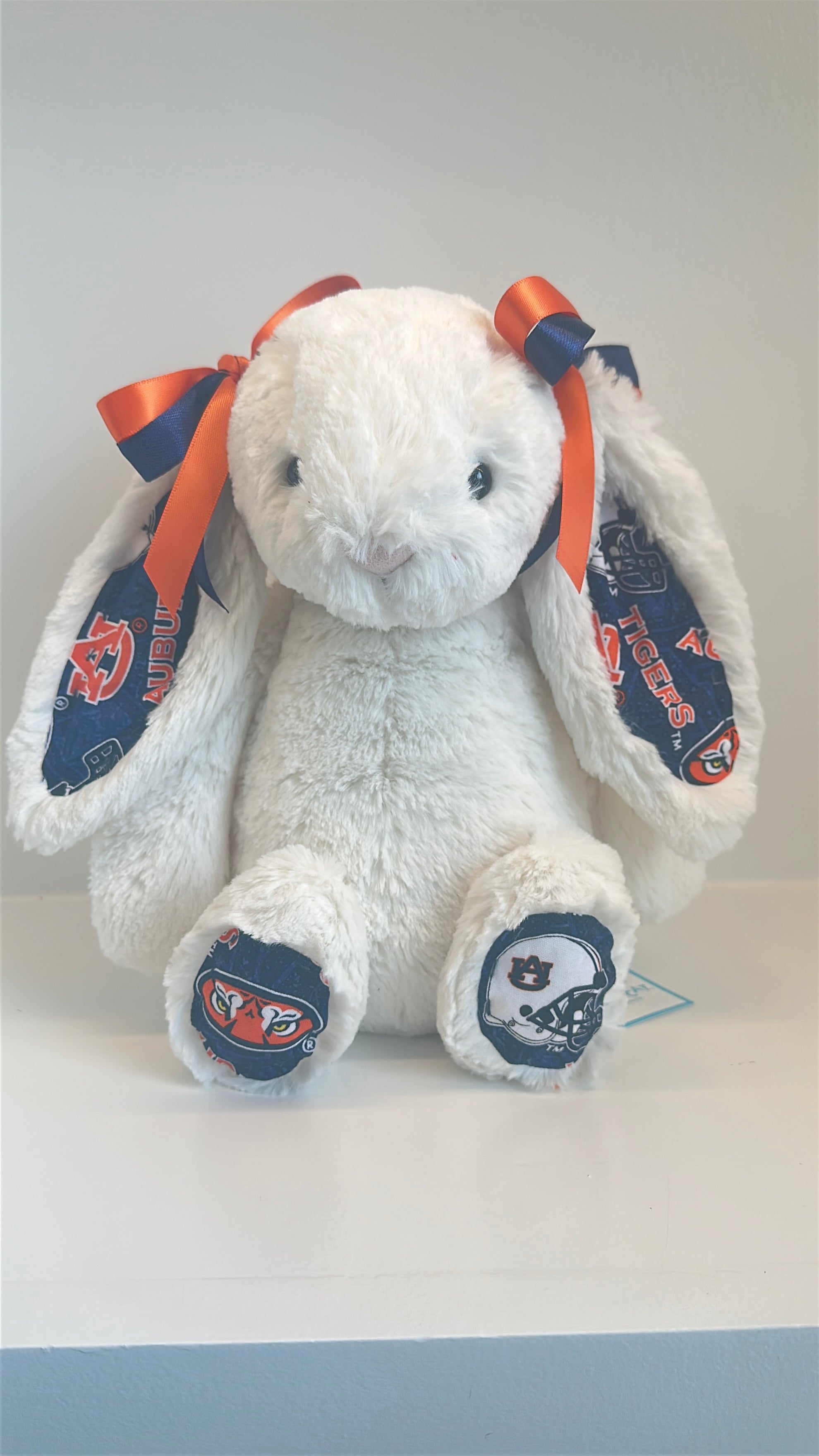 Auburn University Custom College Jellycat Bashful Bunny