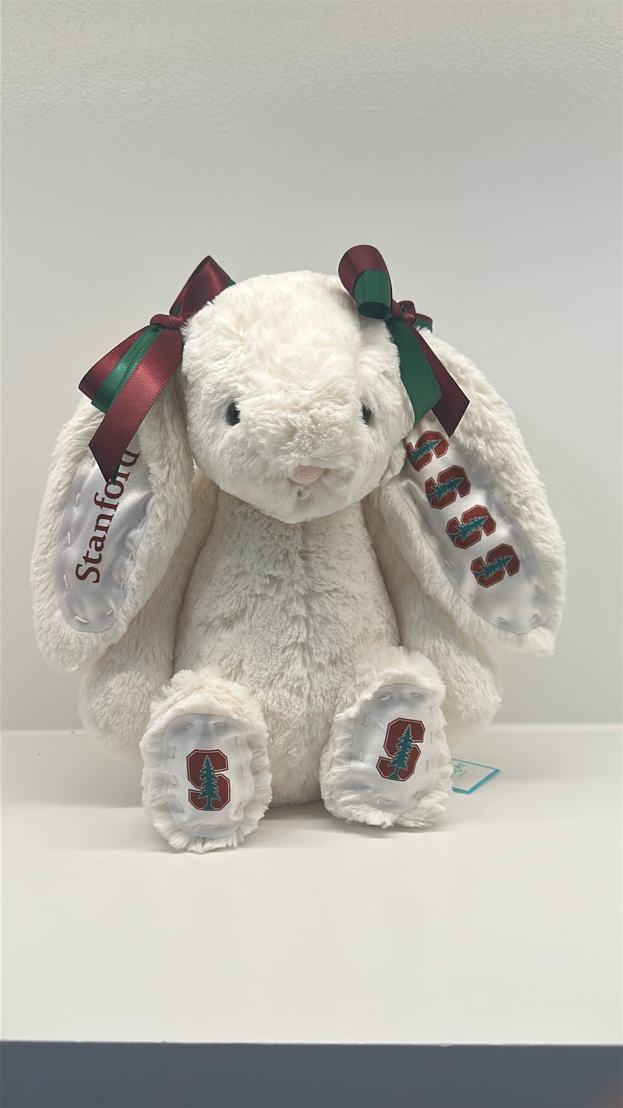 Stanford University Custom College Jellycat Bashful Bunny