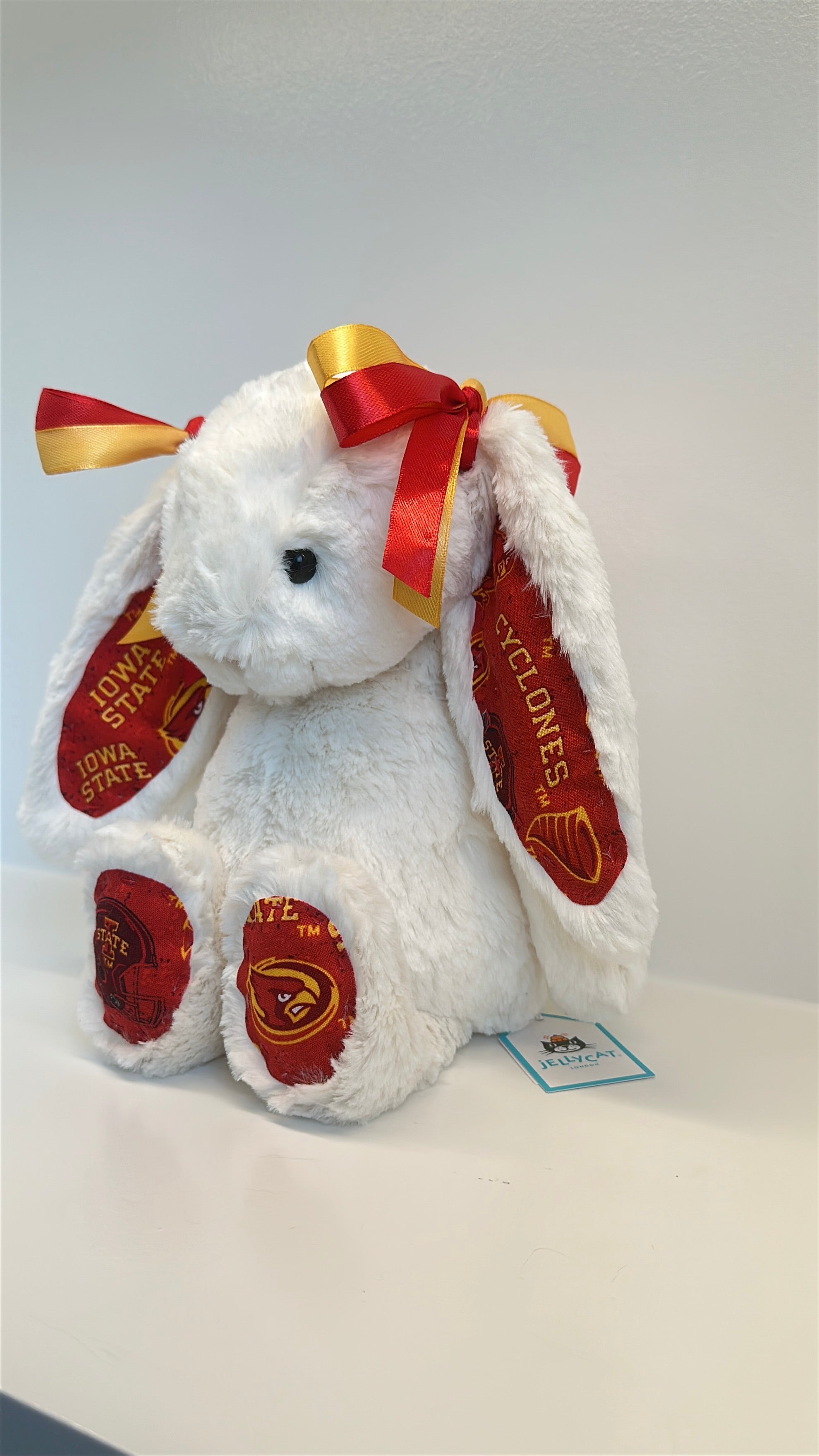Iowa State Custom College Jellycat Bashful Bunny