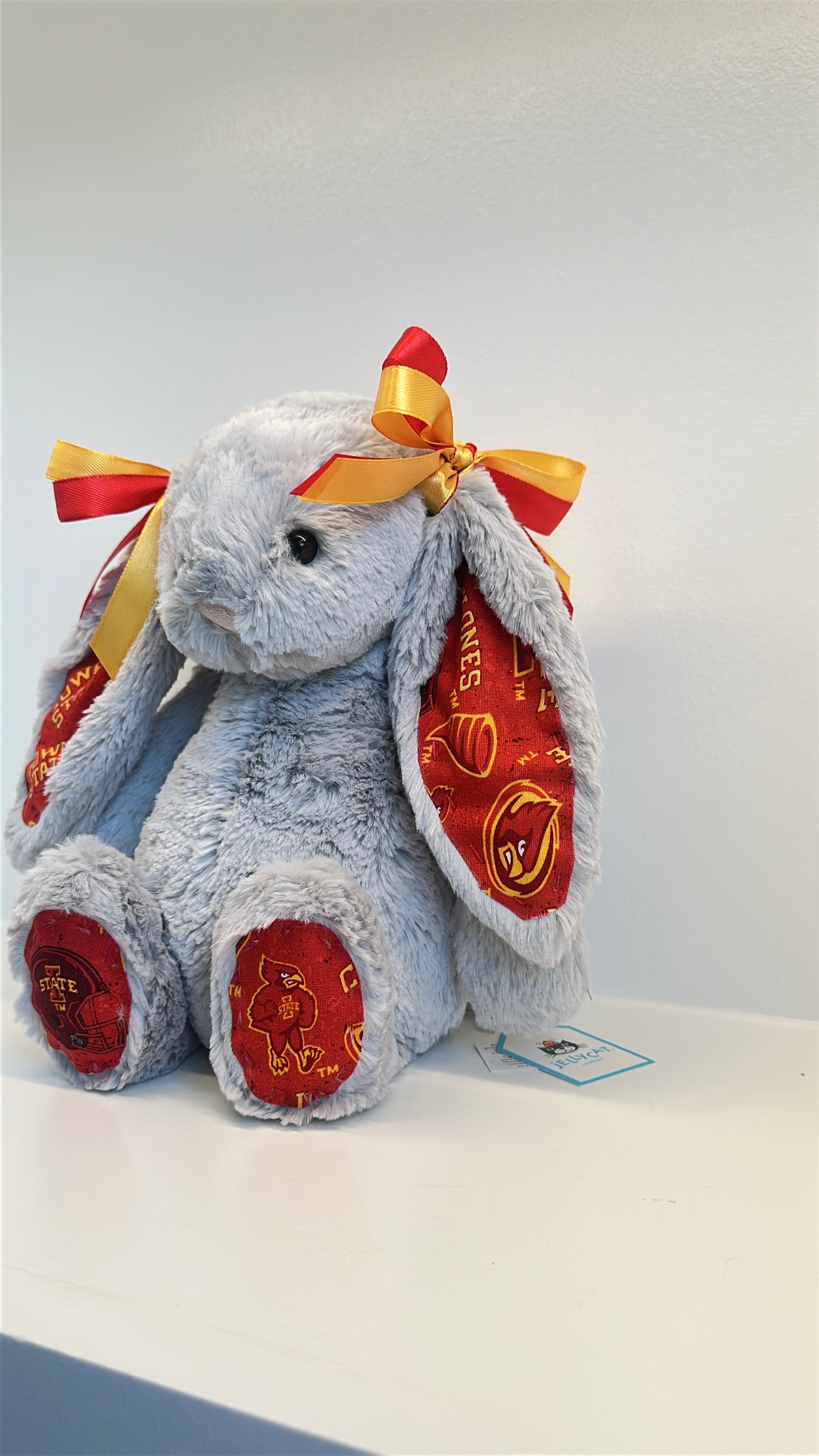 Iowa State Custom College Jellycat Bashful Bunny