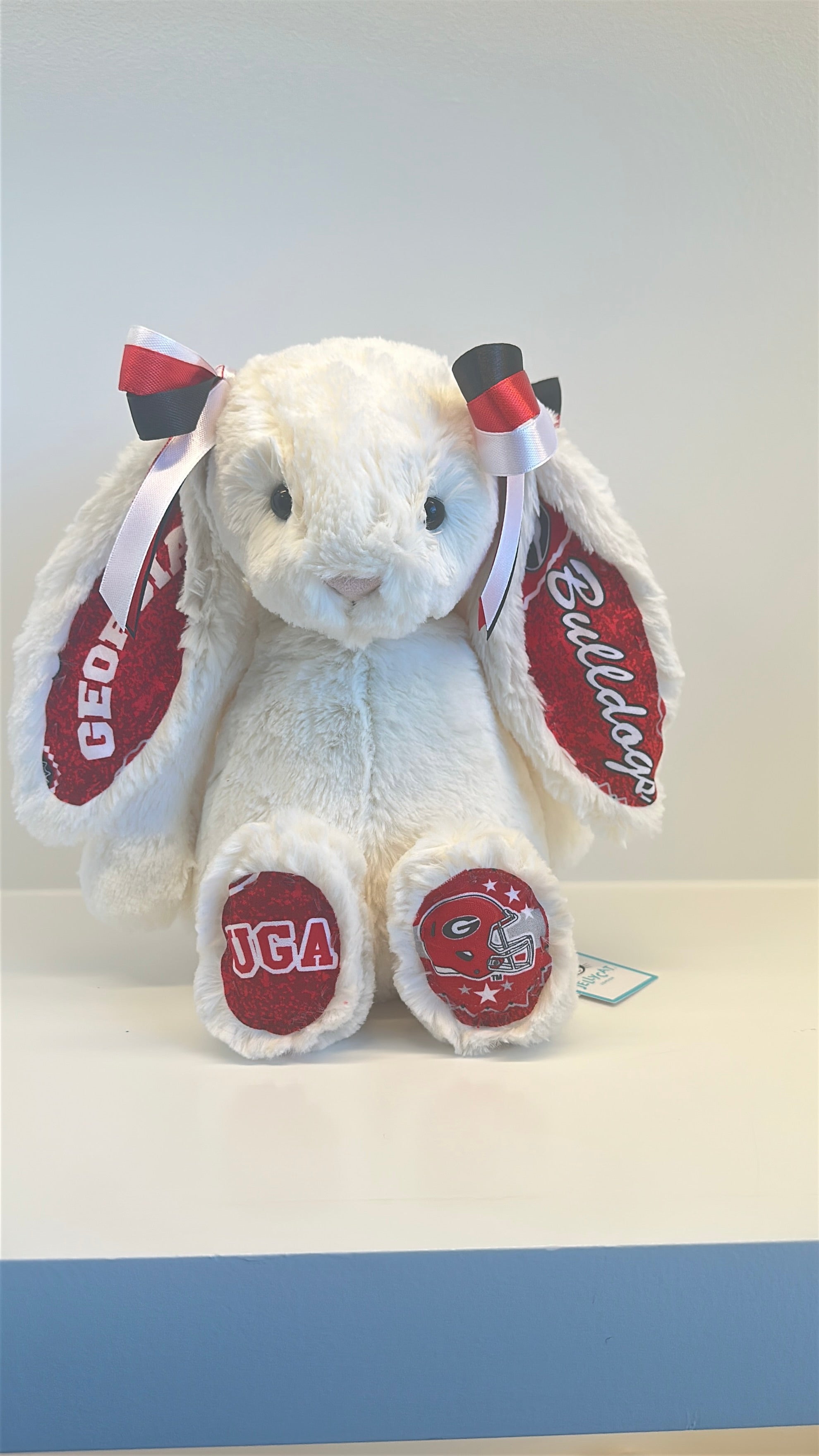 University of Georgia Custom College Jellycat Bashful Bunny