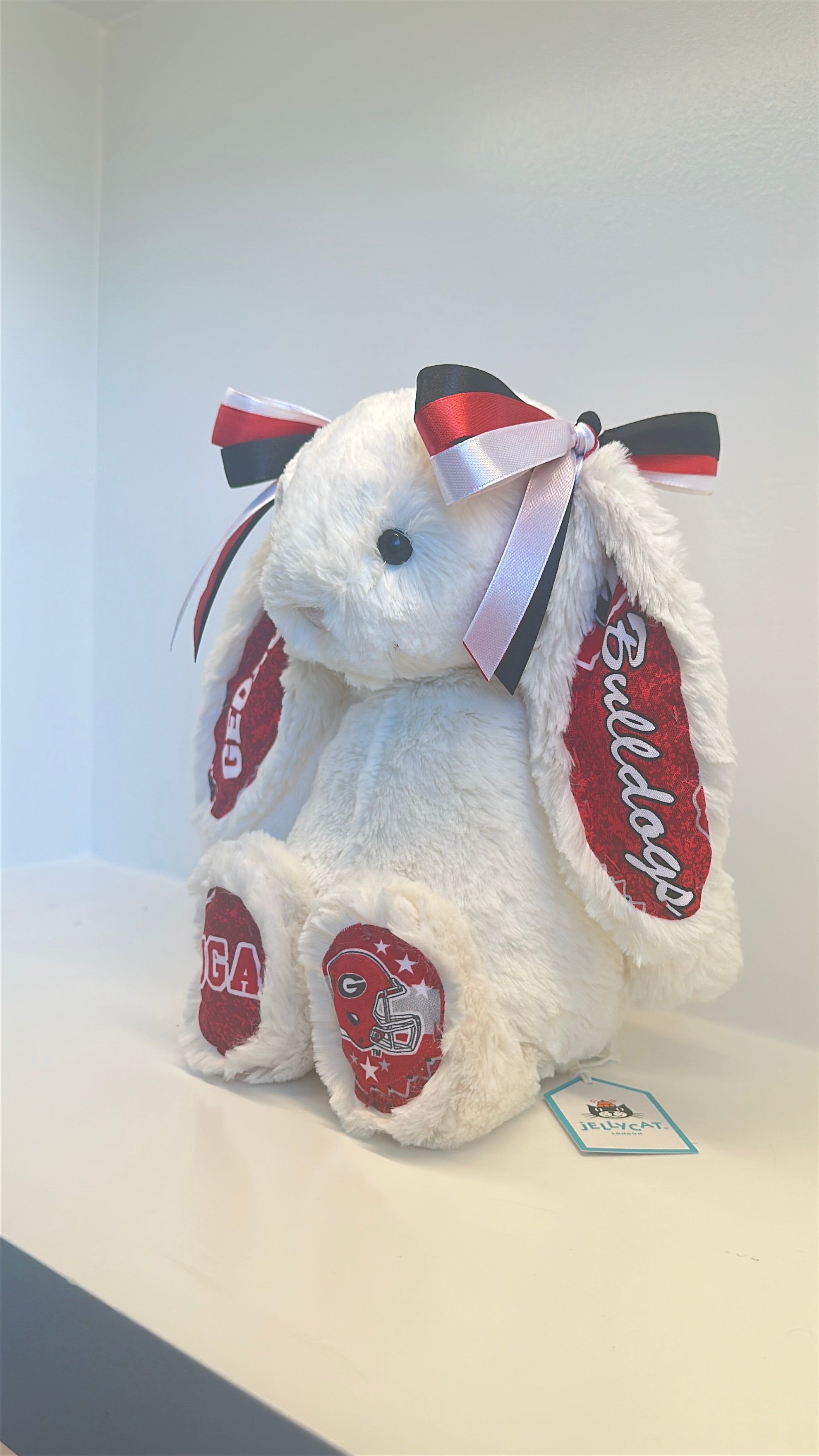 University of Georgia Custom College Jellycat Bashful Bunny