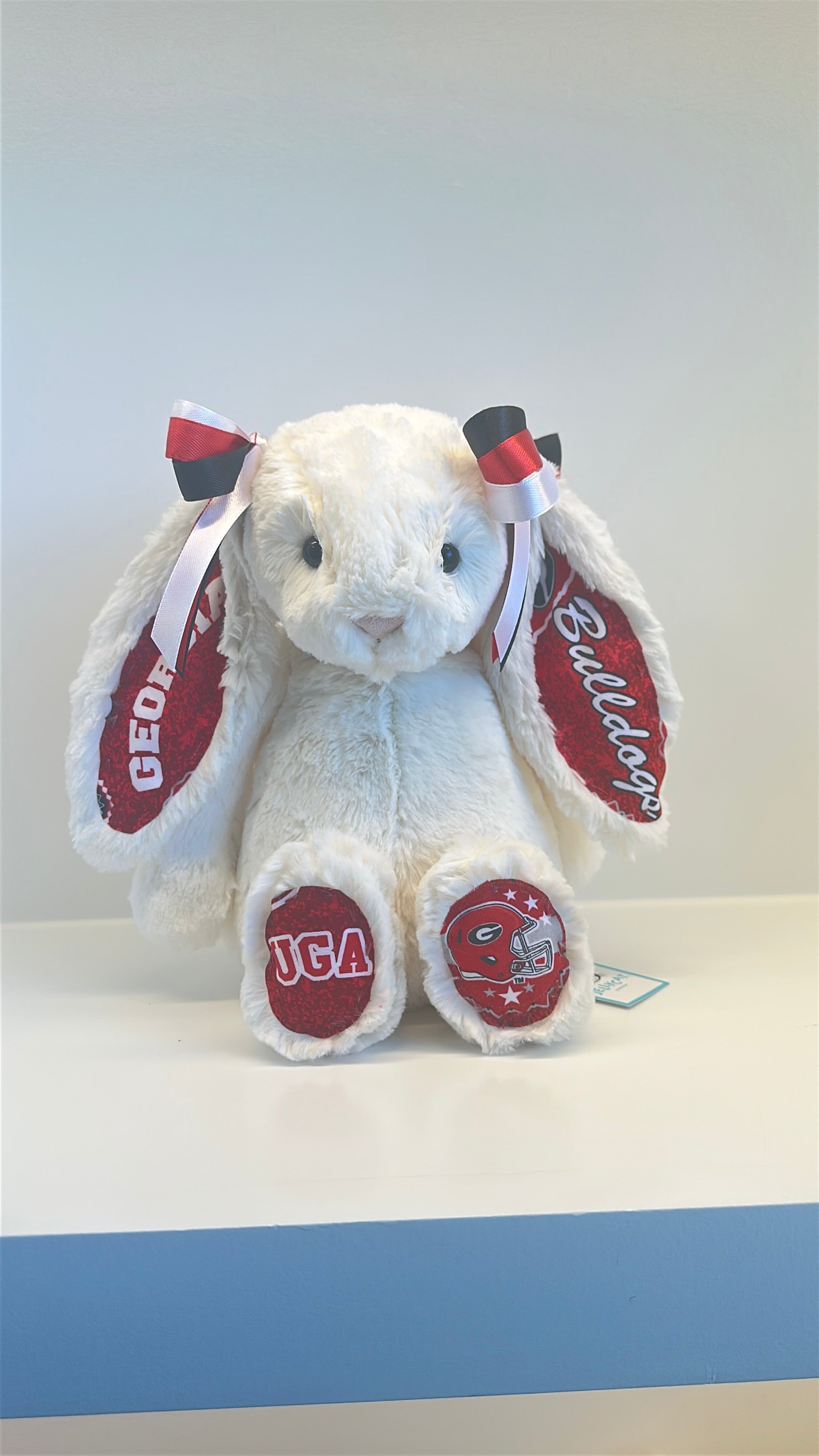 University of Georgia Custom College Jellycat Bashful Bunny