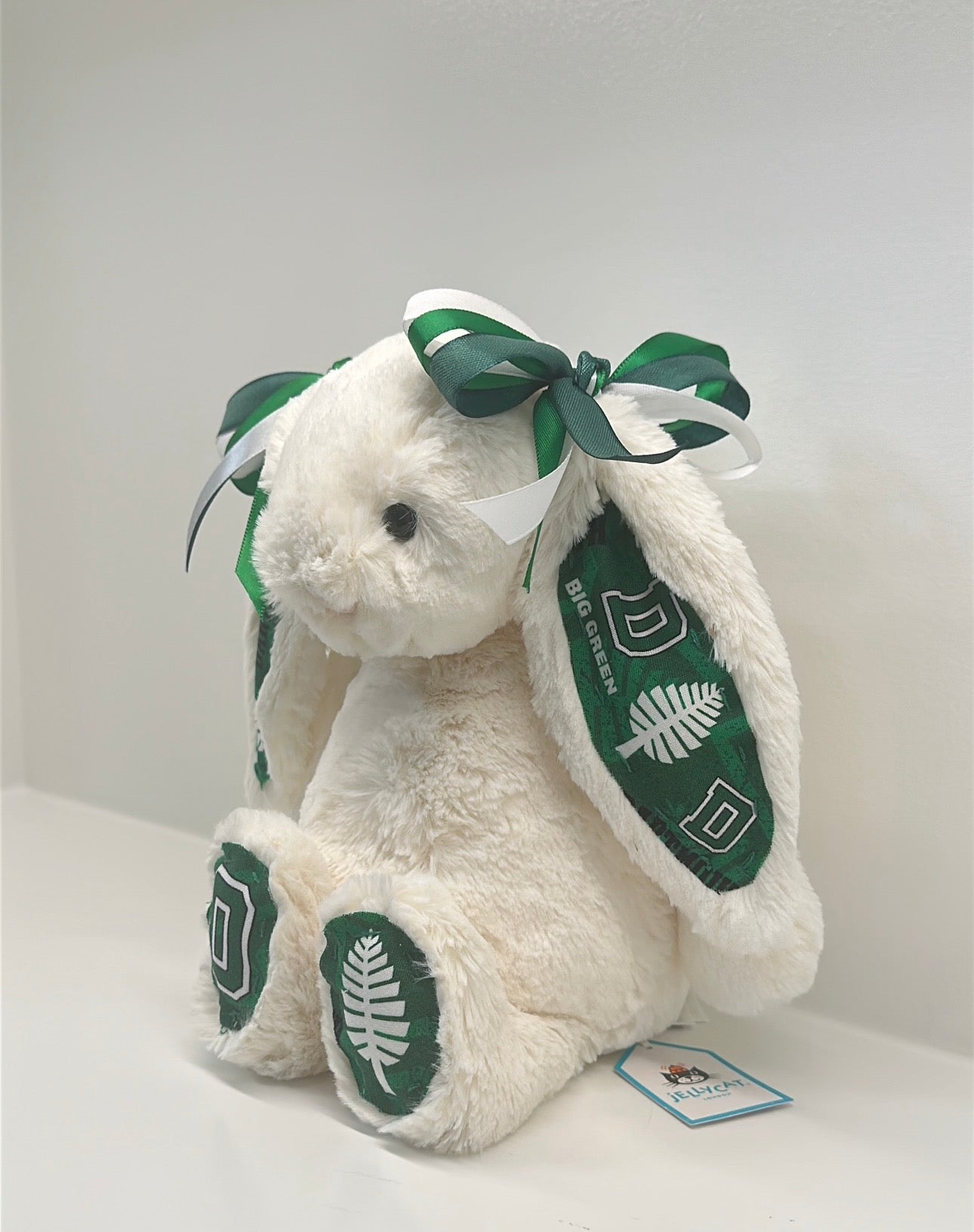 Dartmouth College Custom College Jellycat Bashful Bunny