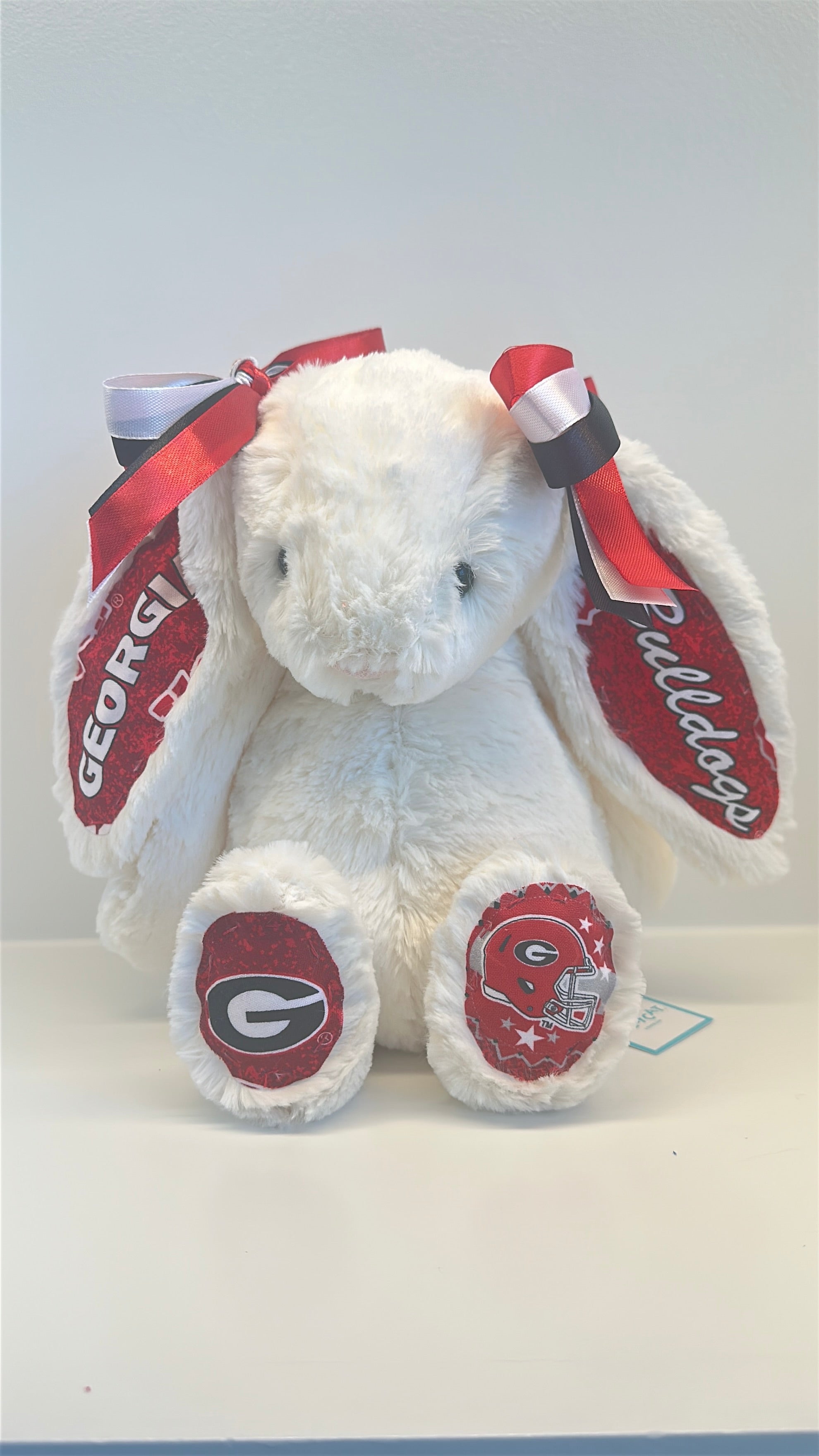 University of Georgia Custom College Jellycat Bashful Bunny