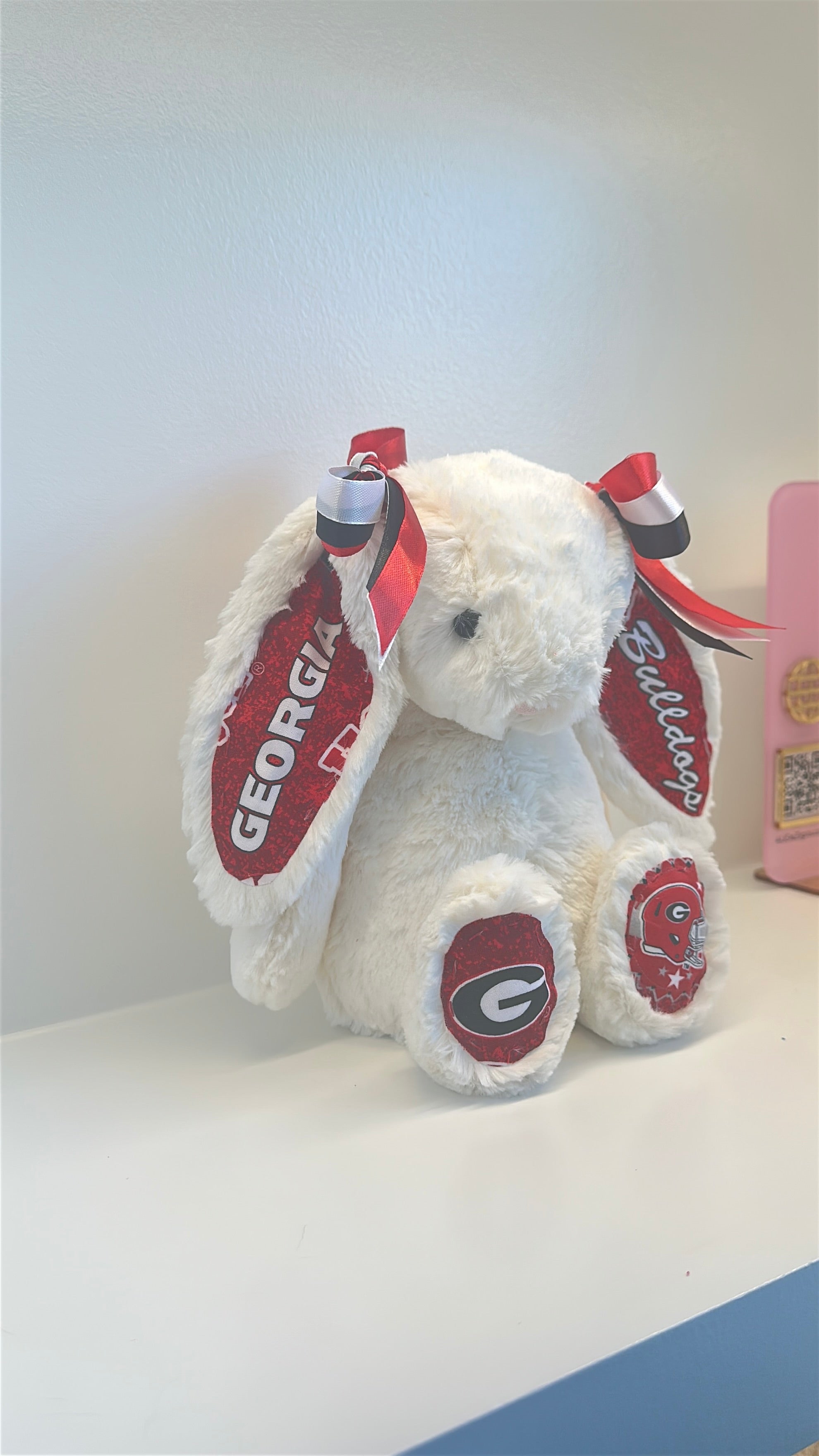 University of Georgia Custom College Jellycat Bashful Bunny