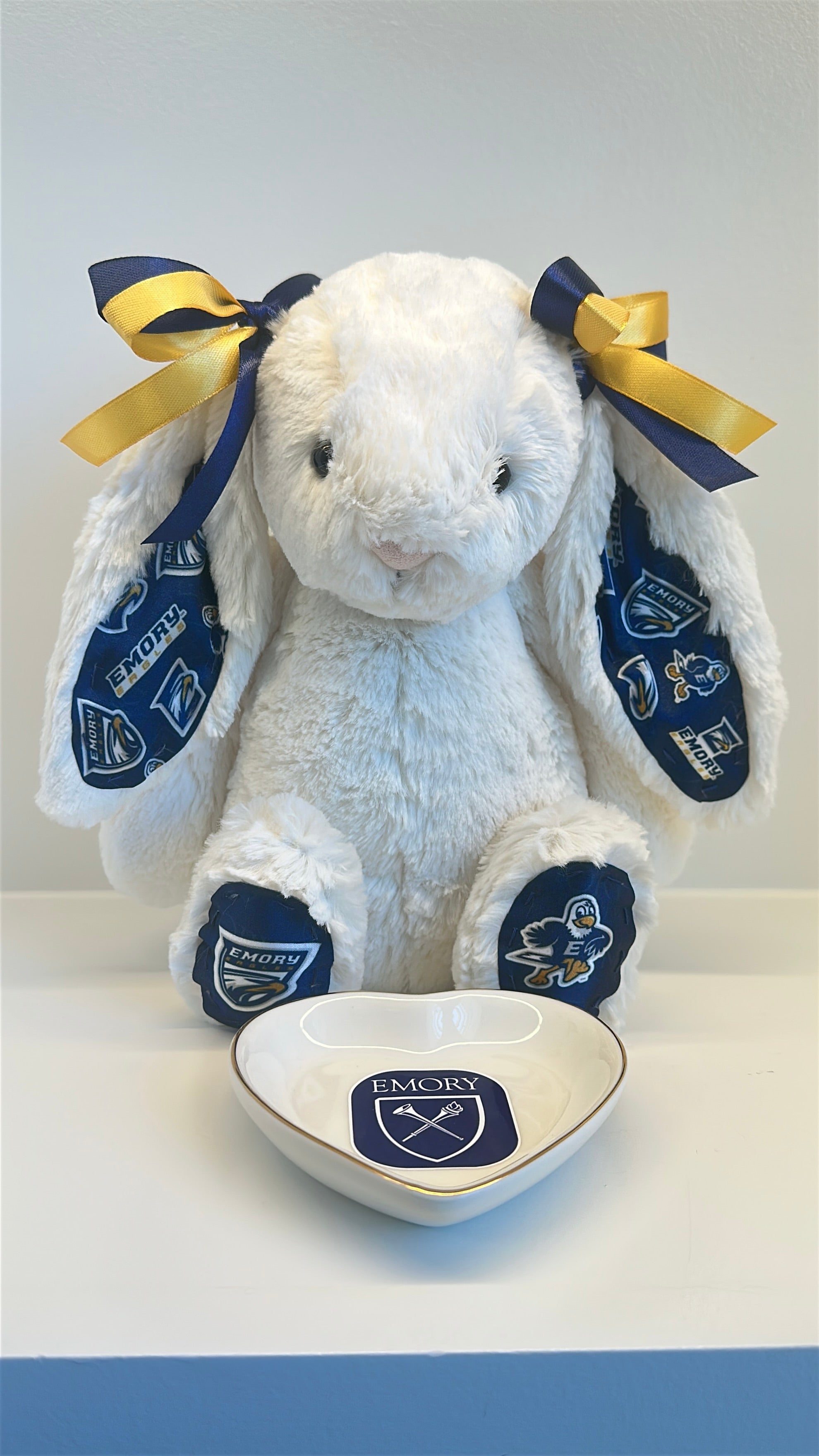Emory University Custom College Jellycat Bashful Bunny