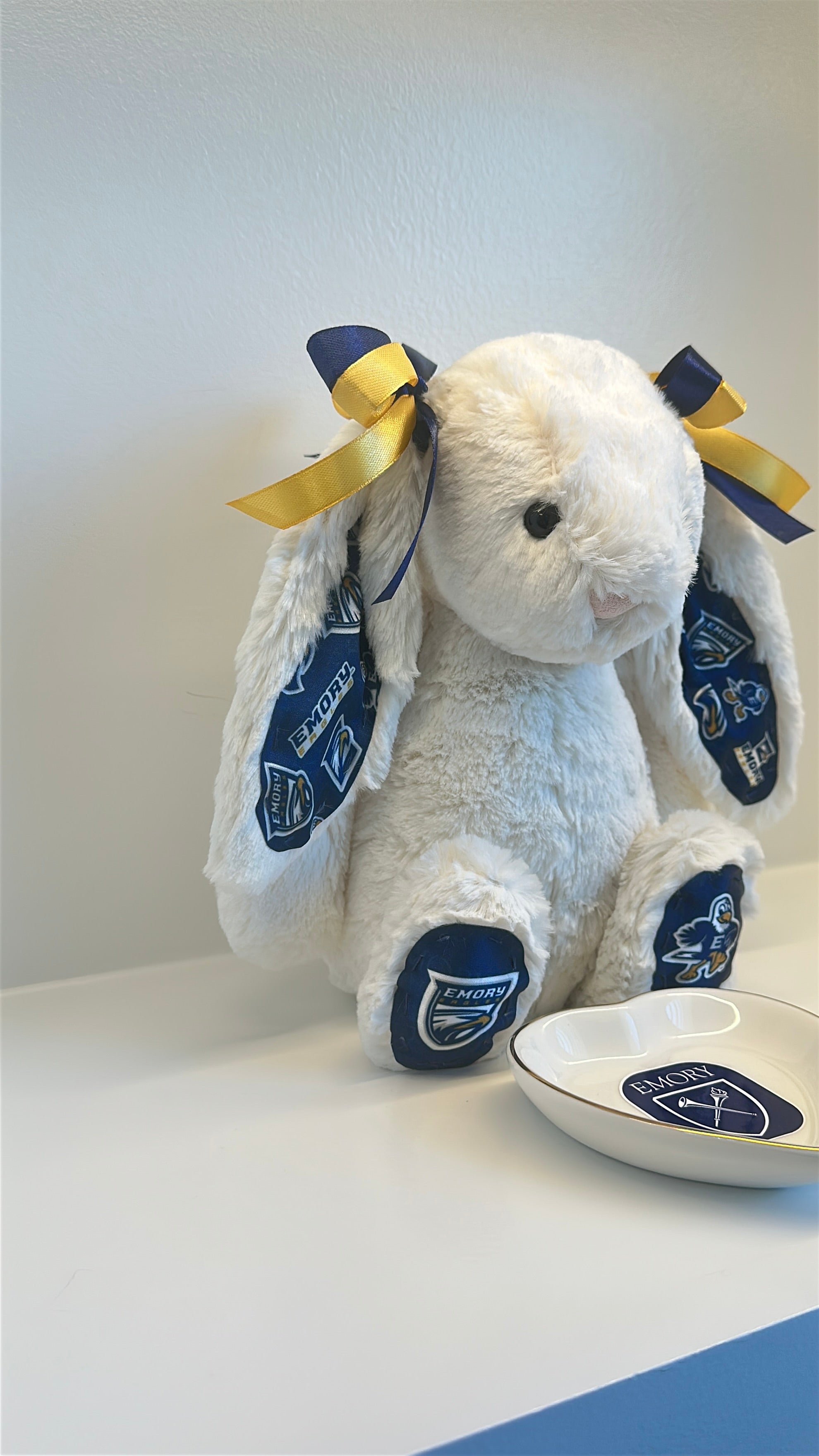 Emory University Custom College Jellycat Bashful Bunny