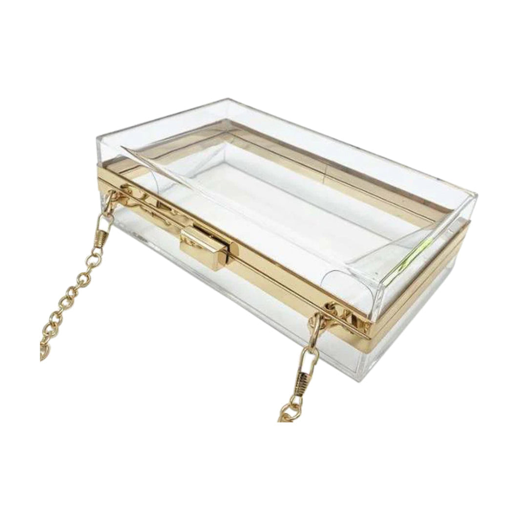 The Shawn Clear Crossbody Handbag