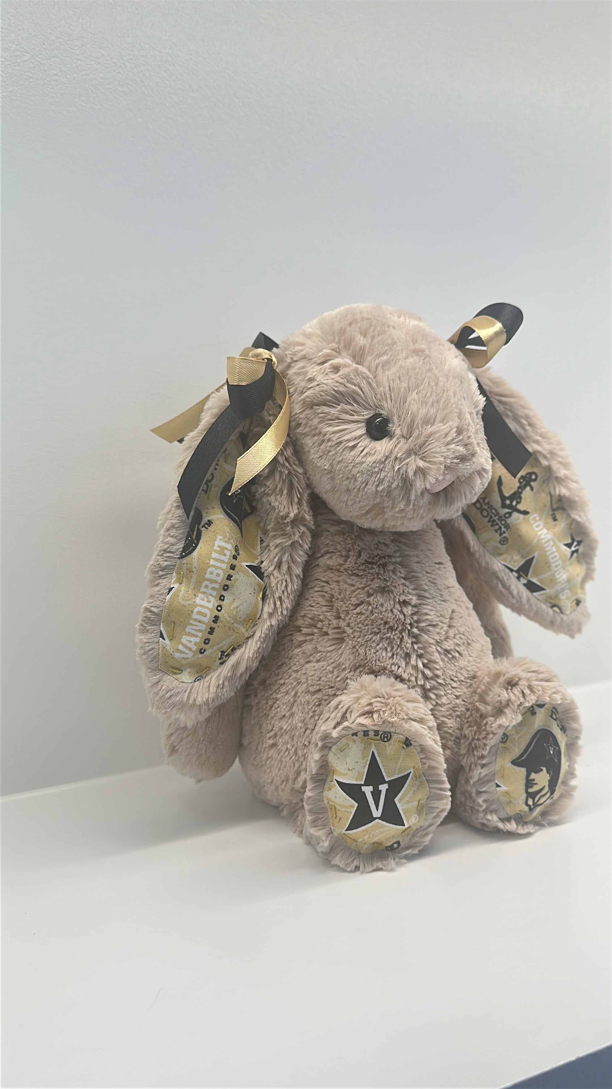 Vanderbilt University Custom College Jellycat Bashful Bunny