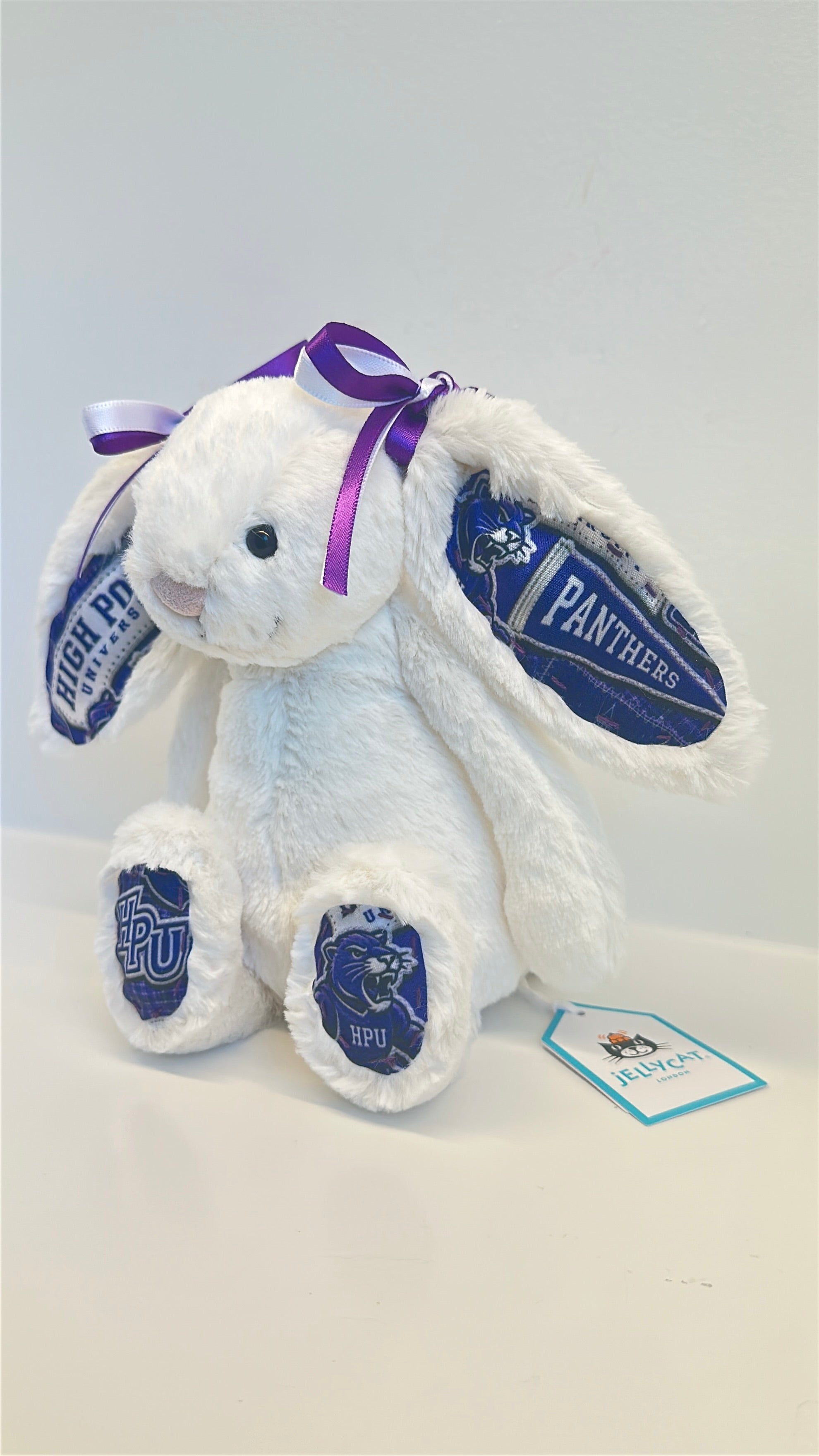 High Point University Fully Custom College Jellycat Bunny