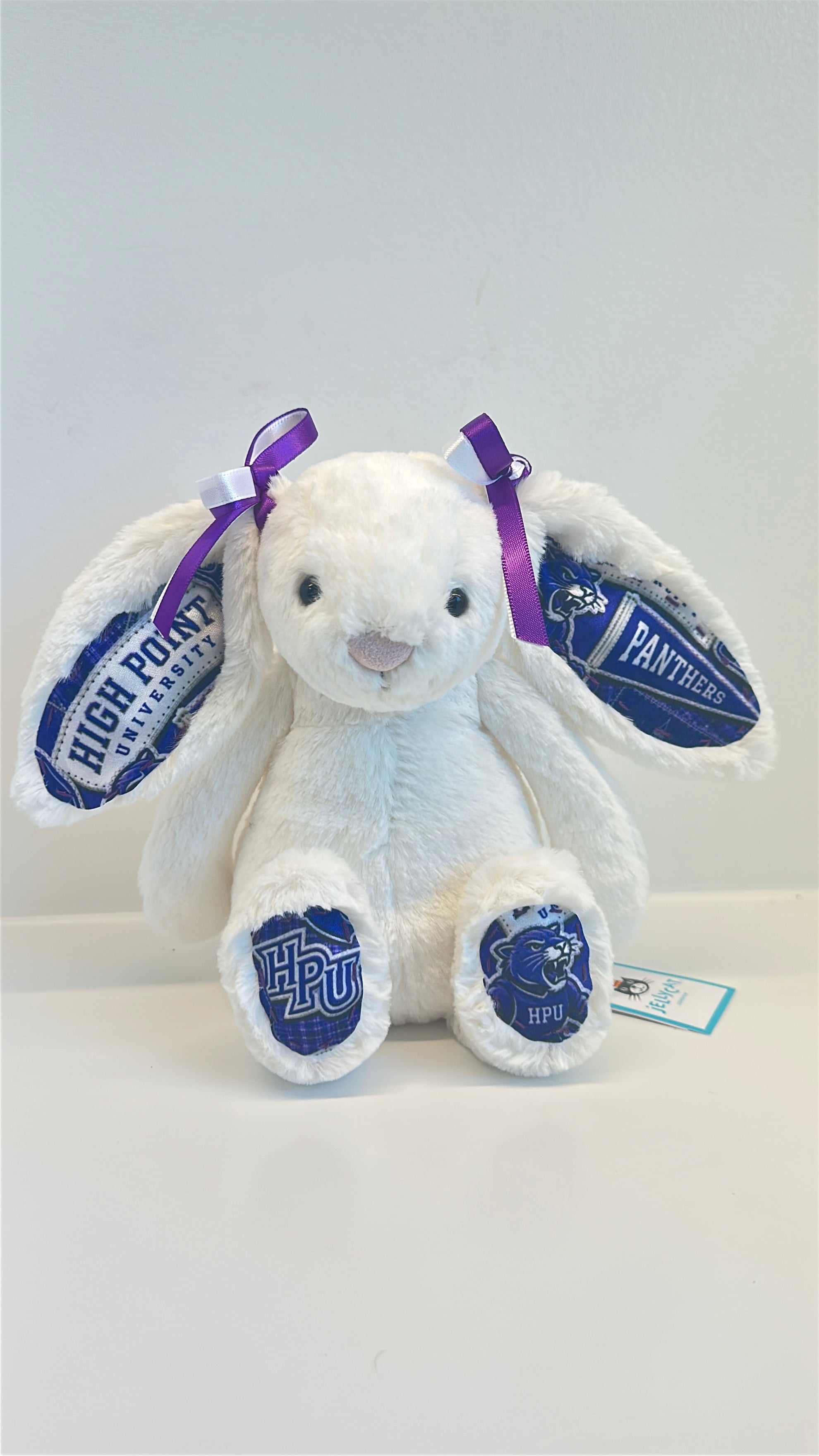 High Point University Fully Custom College Jellycat Bunny