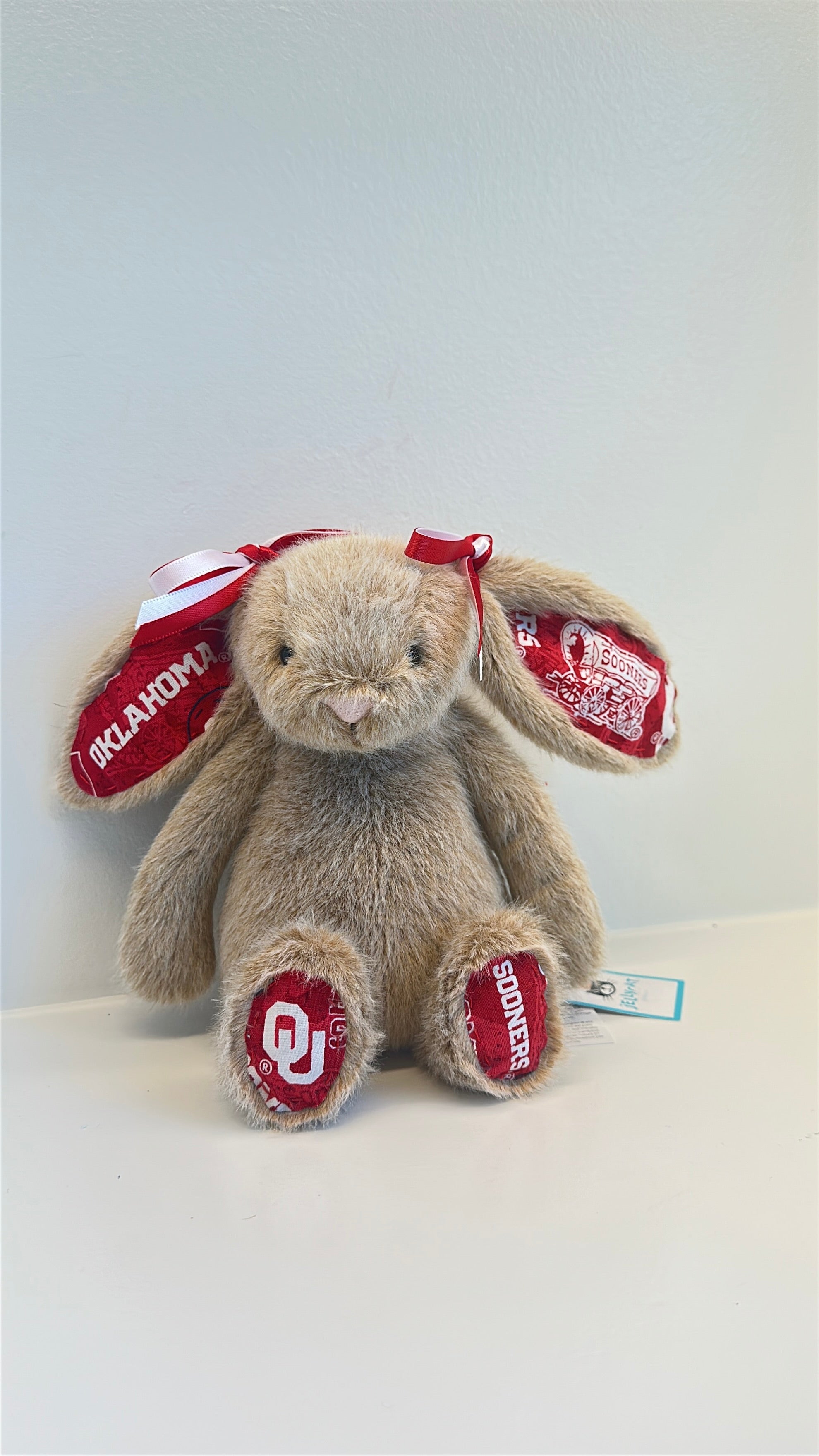 University of Oklahoma College Jellycat Bunny