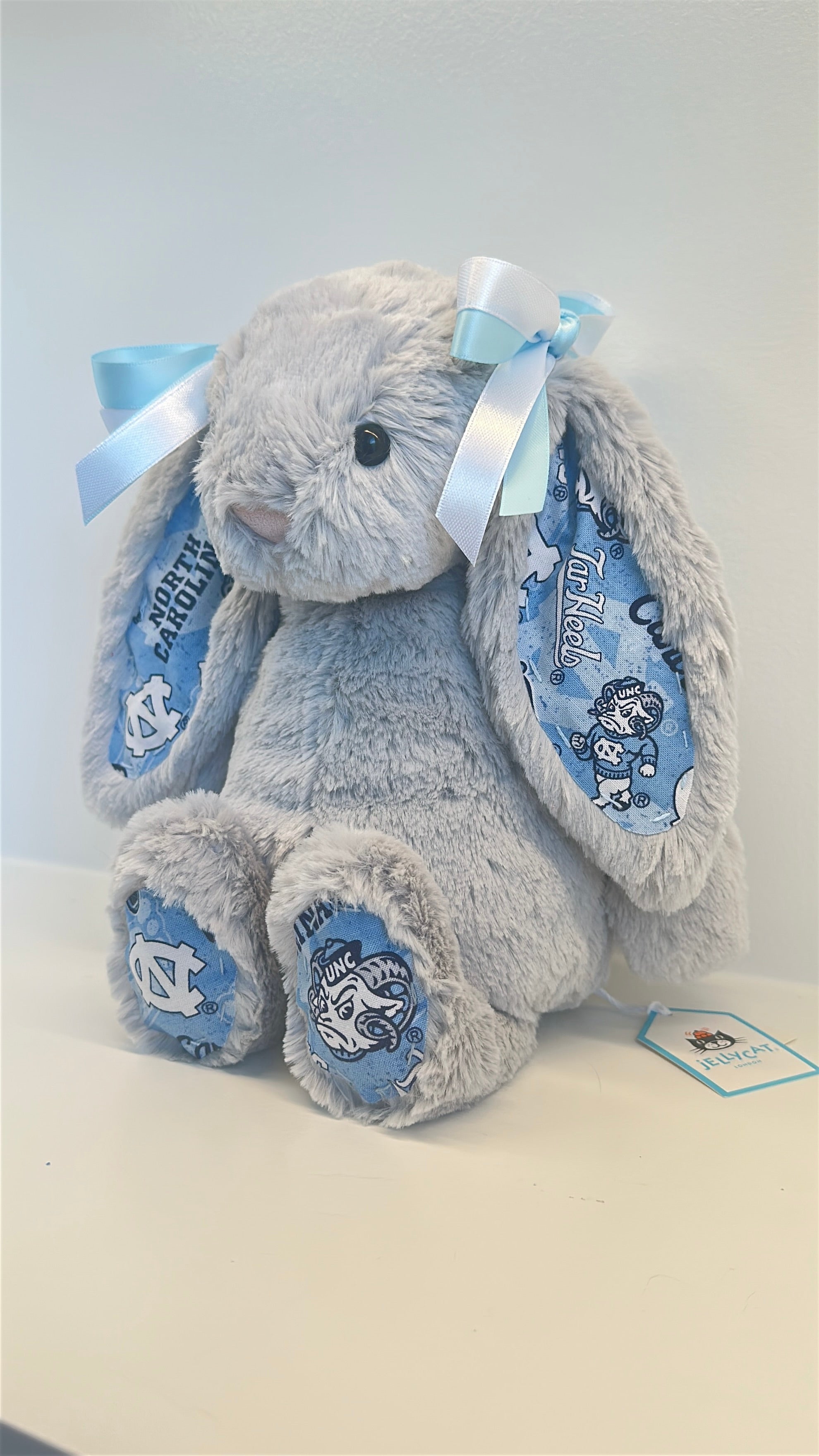 University of North Carolina - Chapel Hill Custom College Jellycat Bashful Bunny
