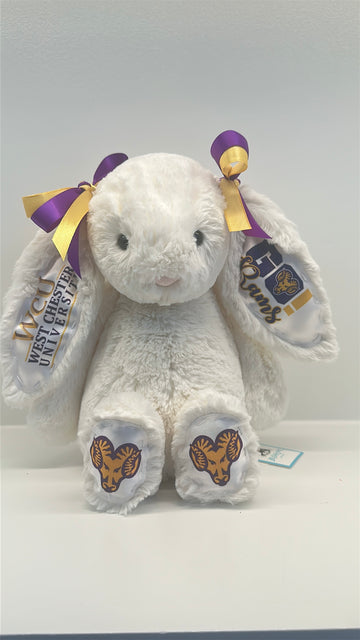 West Chester Custom College Jellycat Bashful Bunny